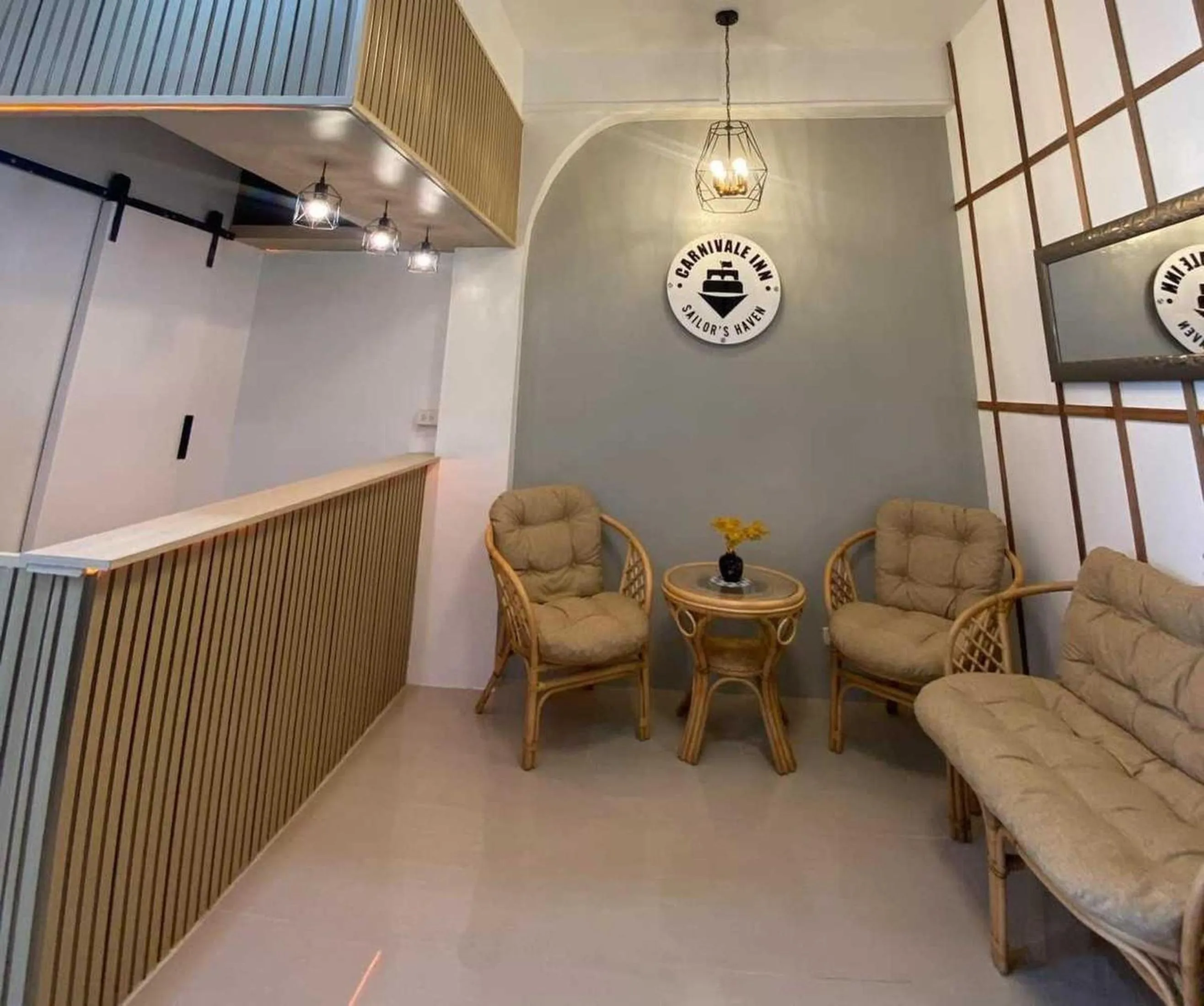 Seating area in OYO 1155 Carnivale Inn