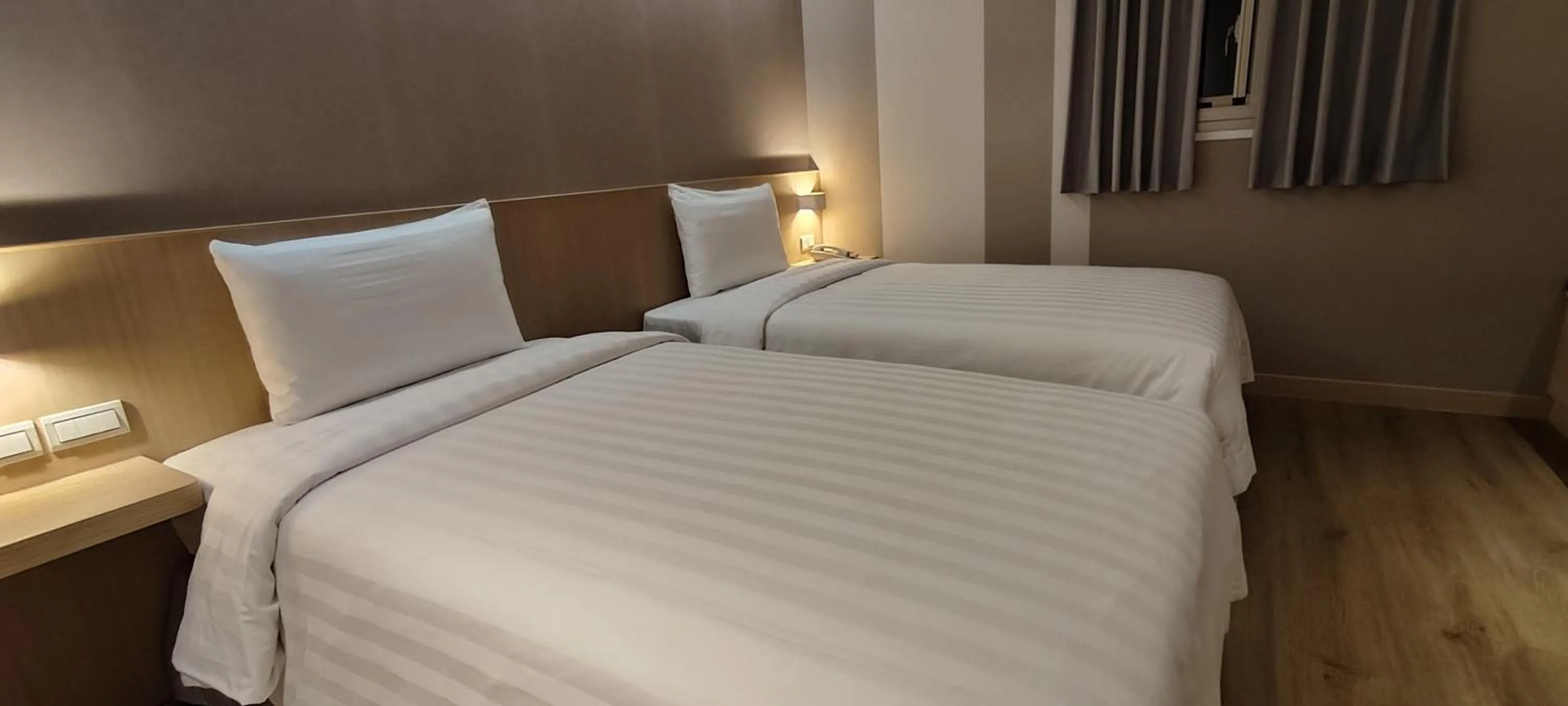 Bed in Ta Lee Hotel