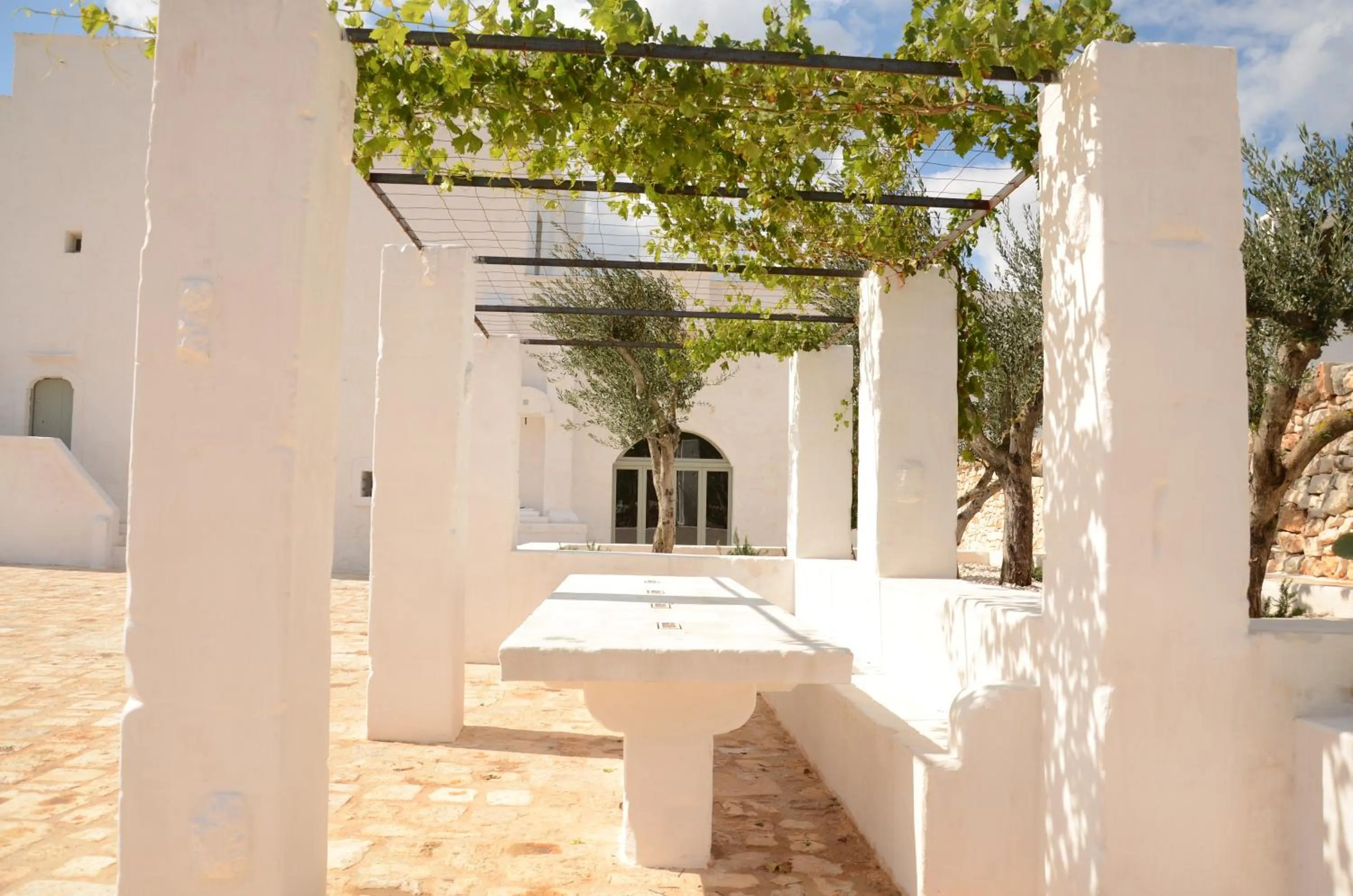 Facade/entrance in Masseria Le Carrube