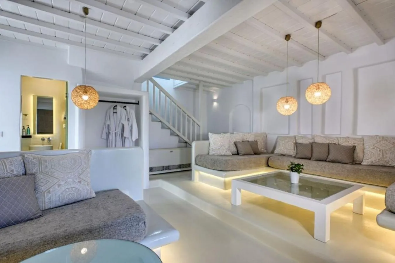 Living room in Nodo Boutique Hotel