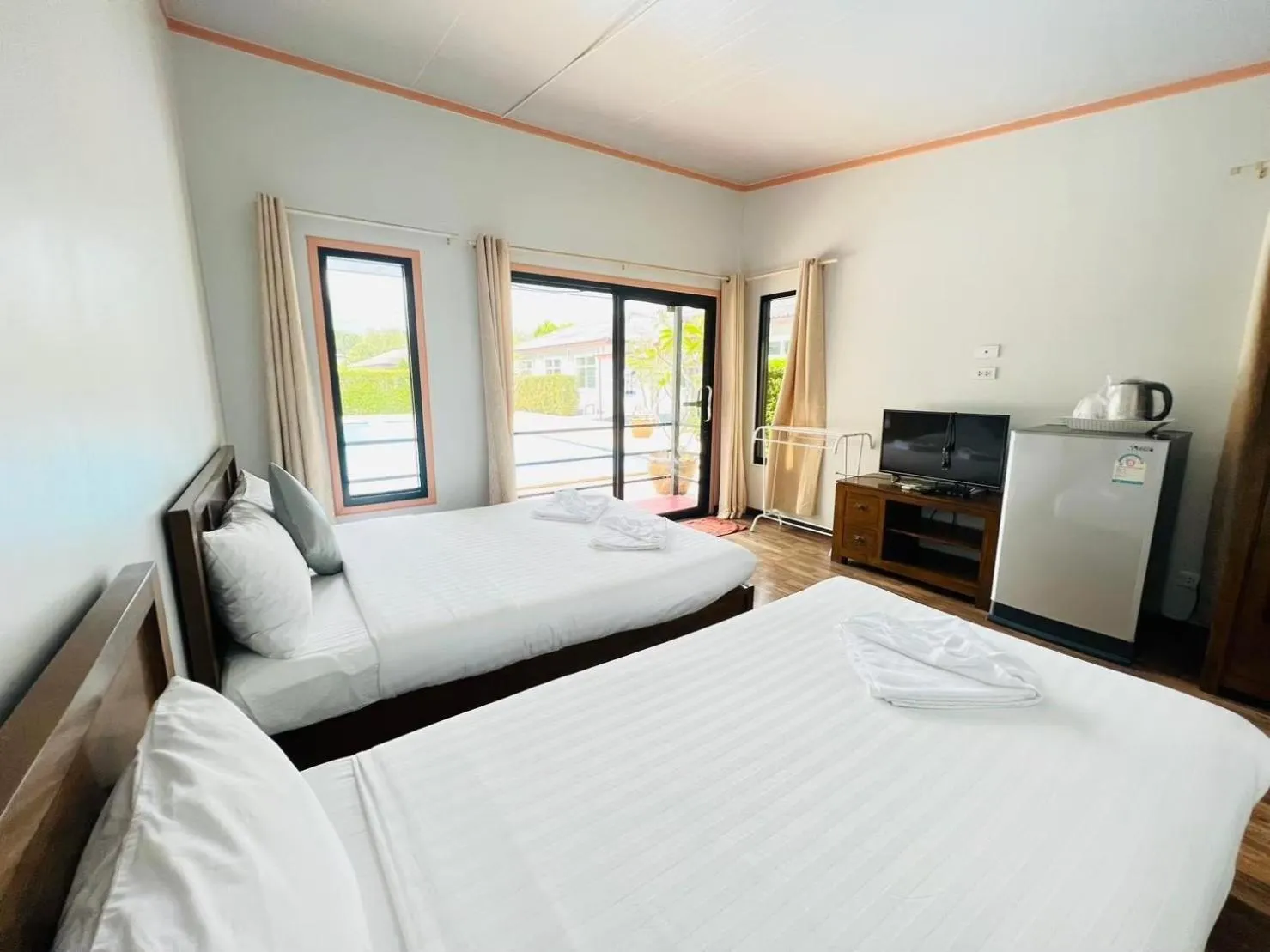 Bedroom, Bed in Baan Suan Khun Yaiy