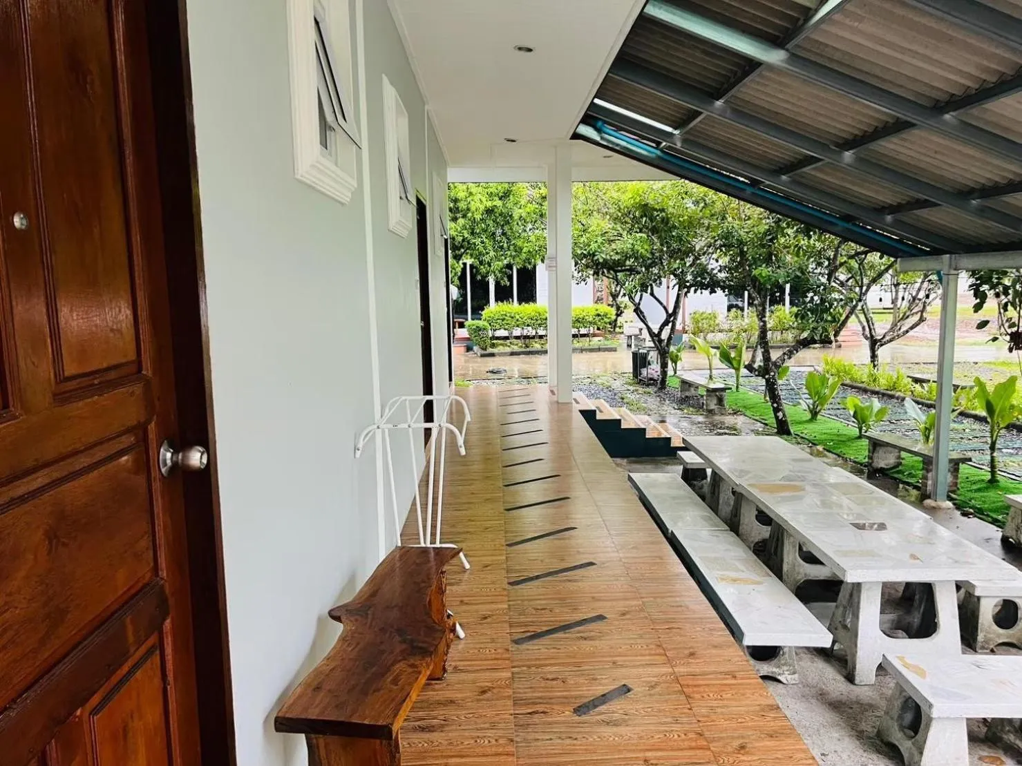Seating area in Baan Suan Khun Yaiy