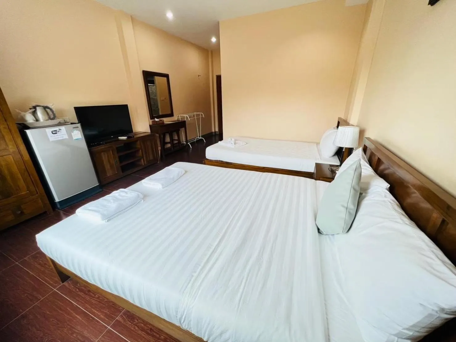 Bed in Baan Suan Khun Yaiy
