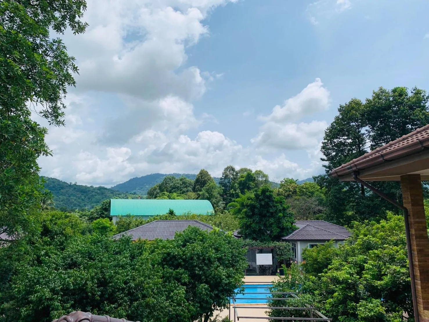 Mountain view in Baan Suan Khun Yaiy