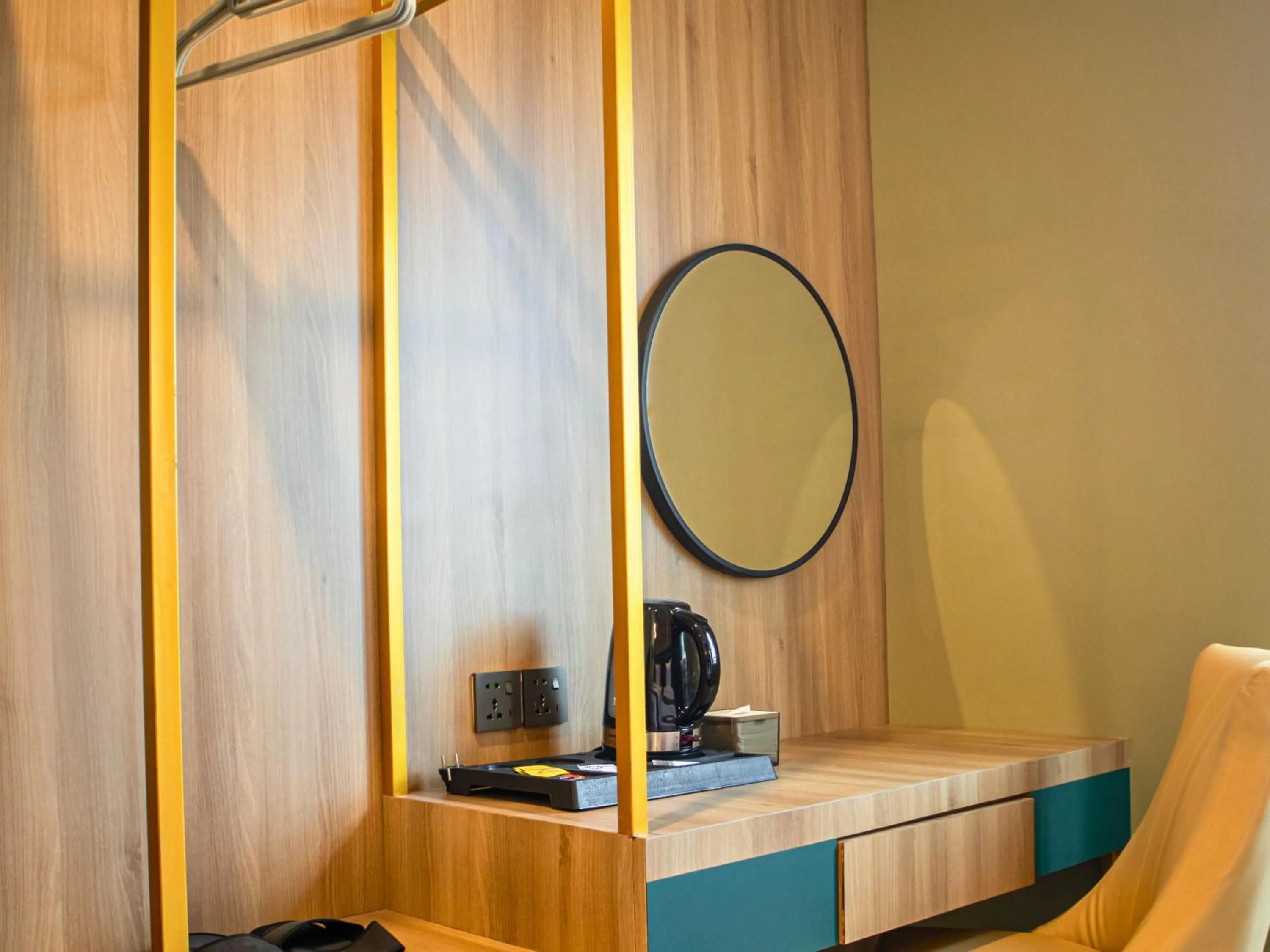 Bed in Bona Ventura Hotel & Skybar