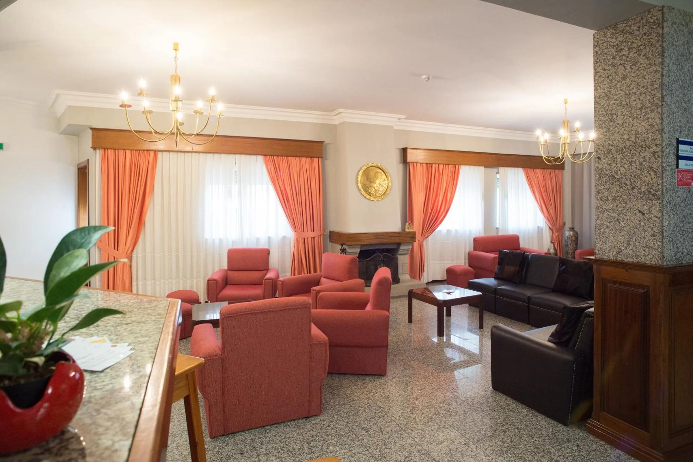 Communal lounge/ TV room in Hotel Boavista II