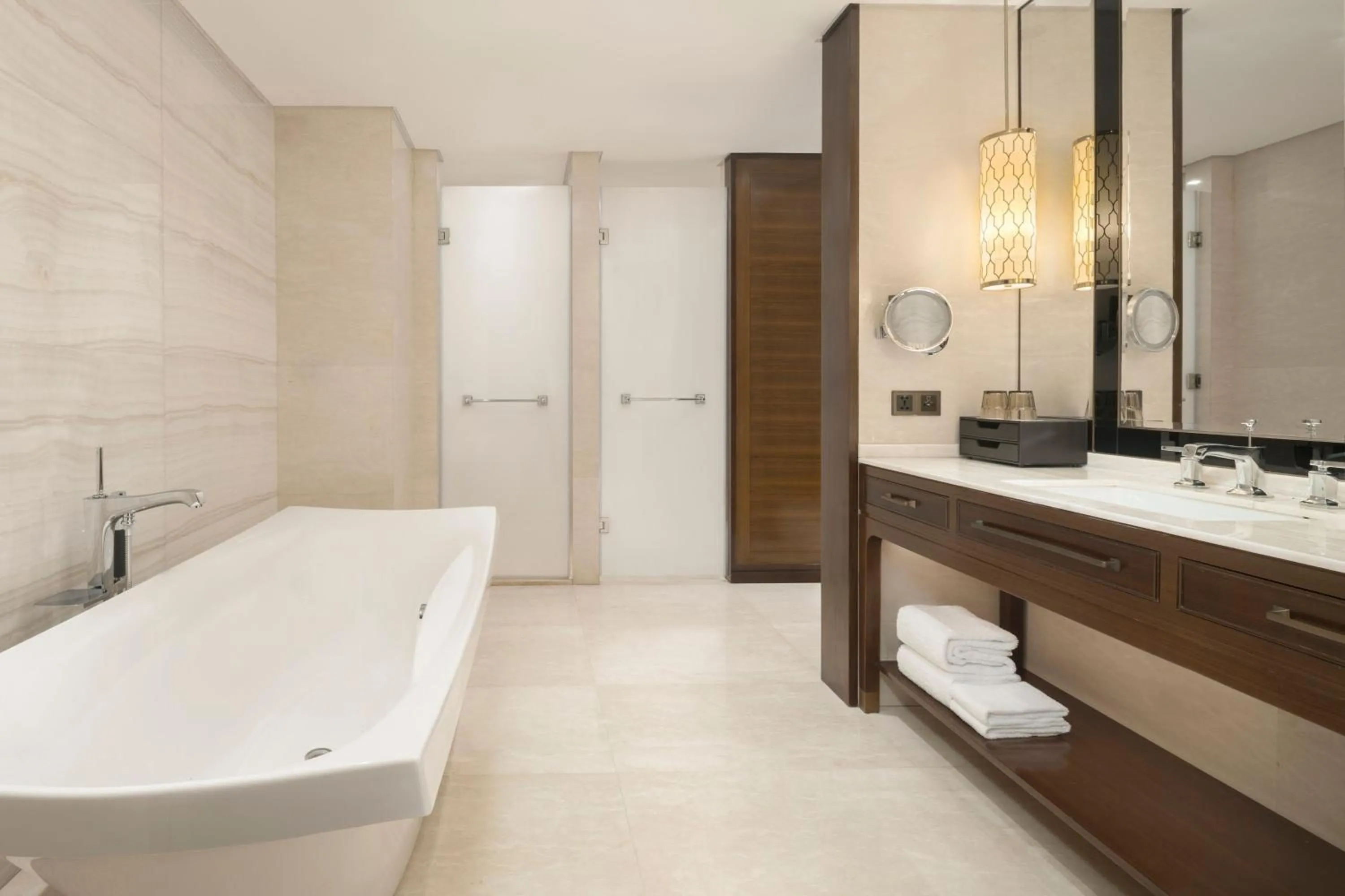 Bathroom in Sheraton Shanghai Jiading Hotel
