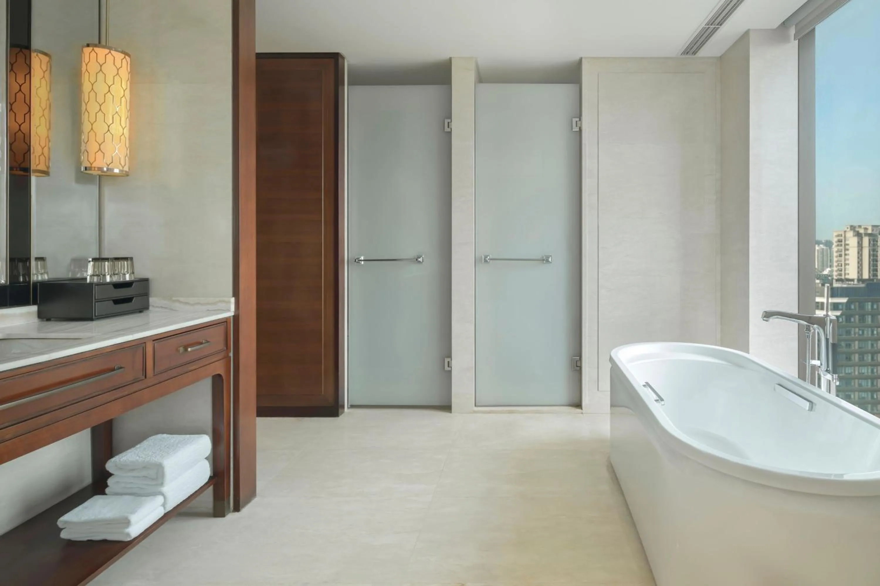 Bathroom in Sheraton Shanghai Jiading Hotel