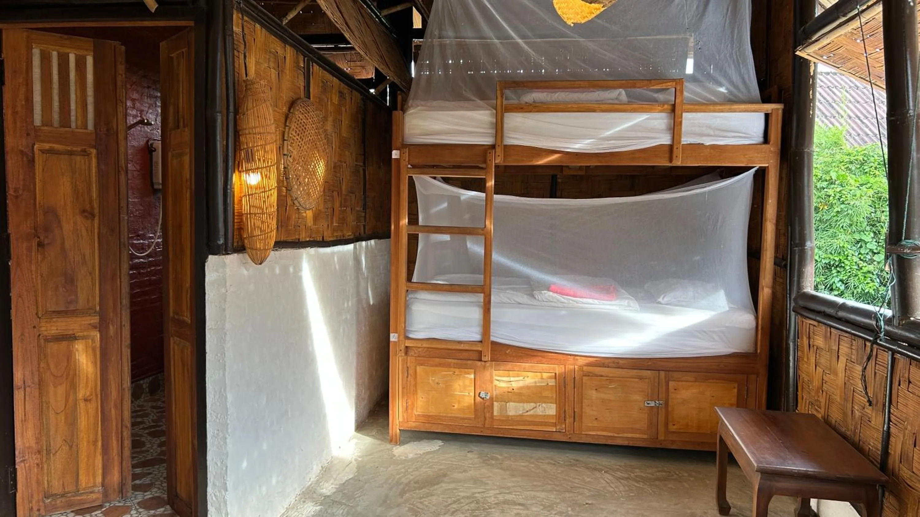 Bunk Bed in Female Dormitory Room   in Sa Sa Lao