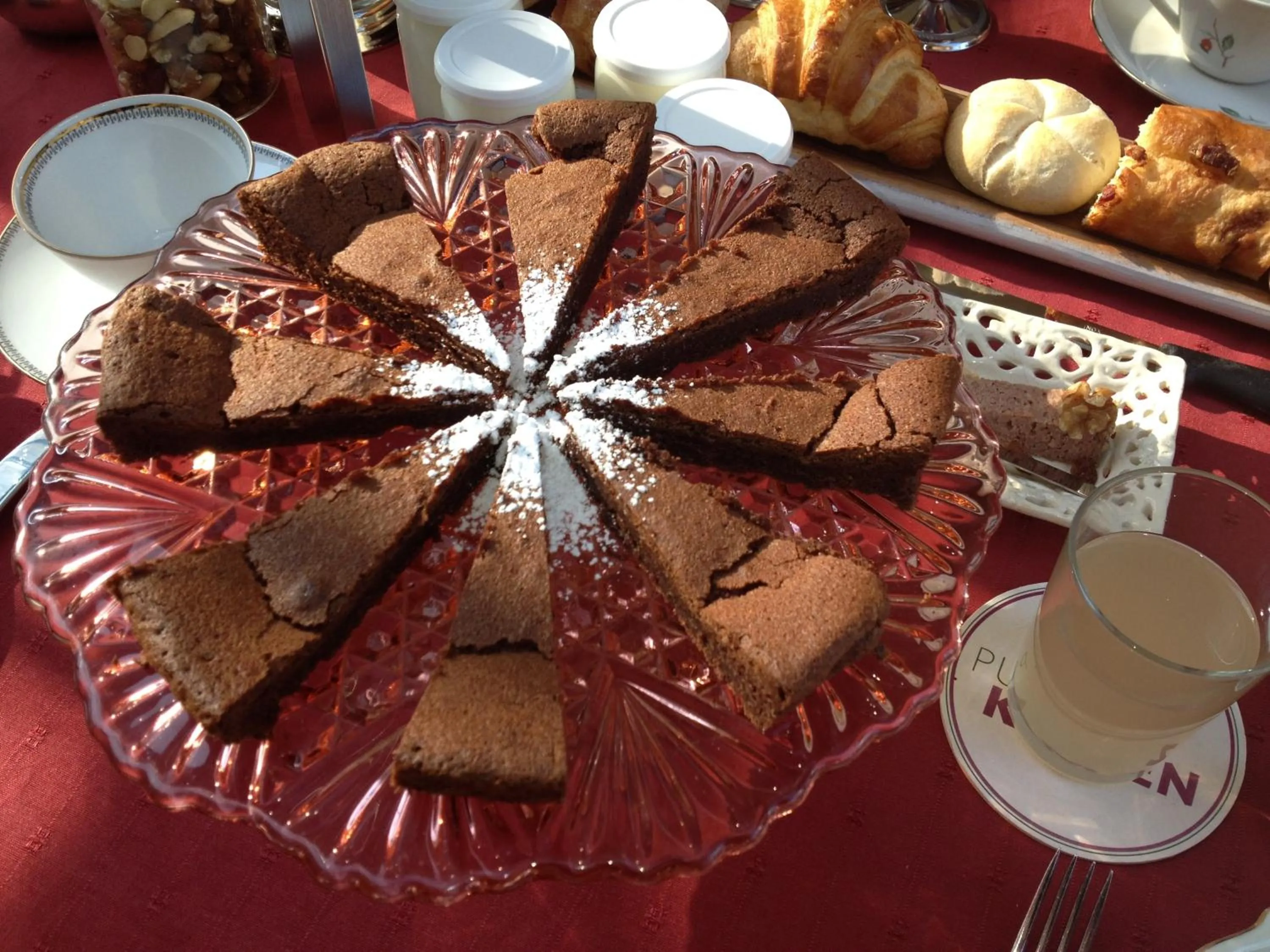 Food close-up in B&B Tspijker