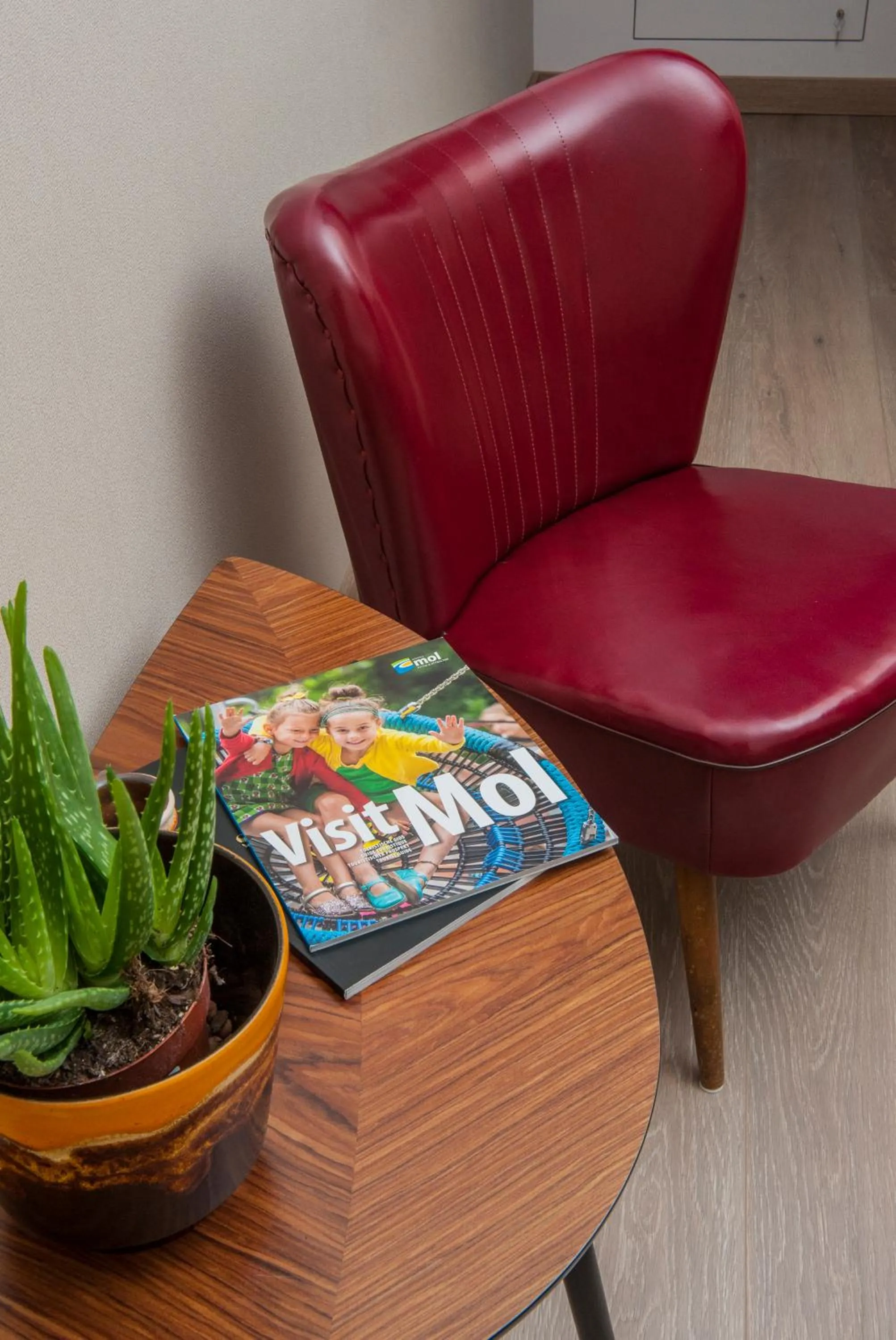 Seating area in B&B Tspijker