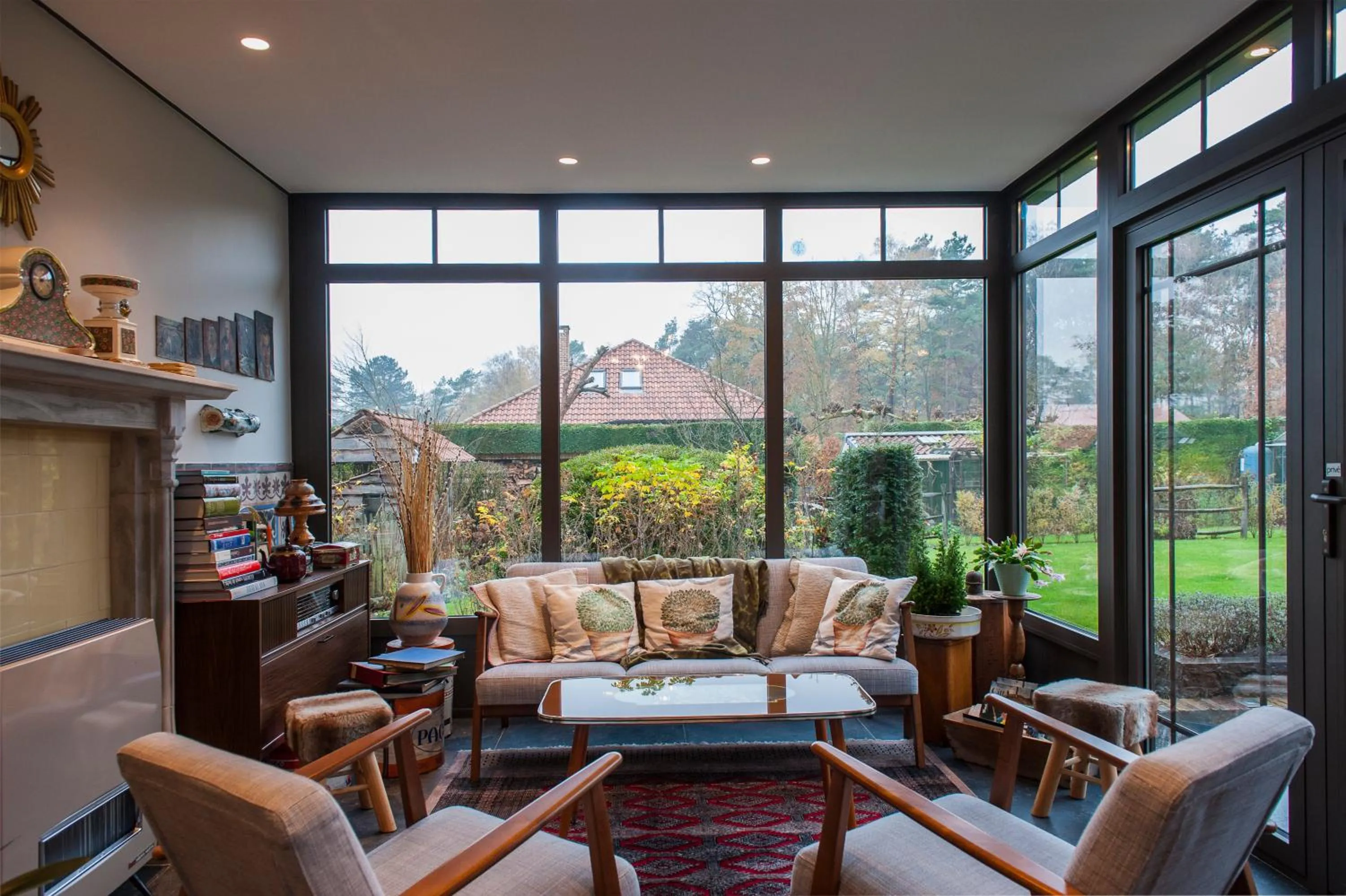 Seating area in B&B Tspijker