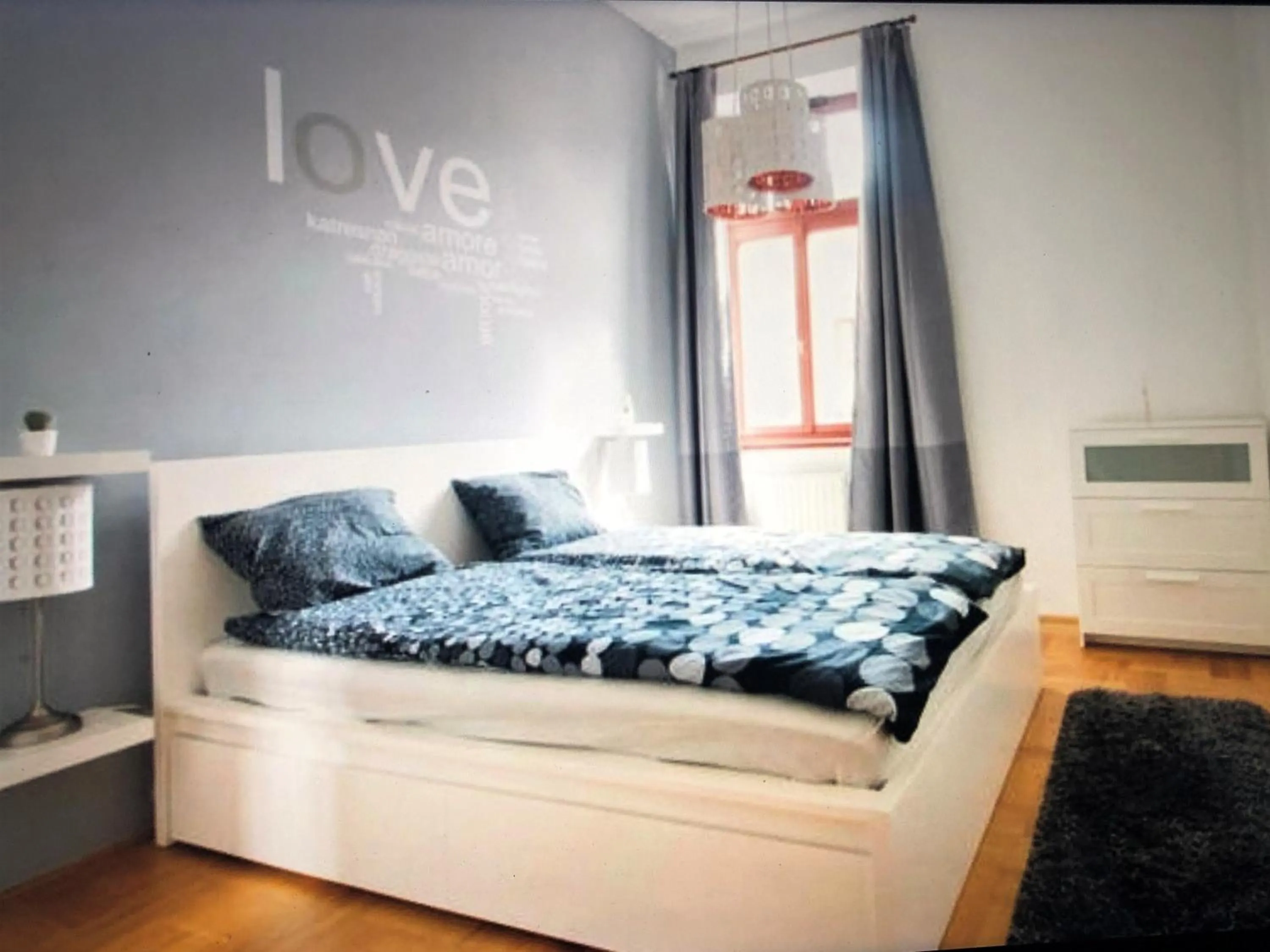 Photo of the whole room, Bed in Gozsdu Apartment