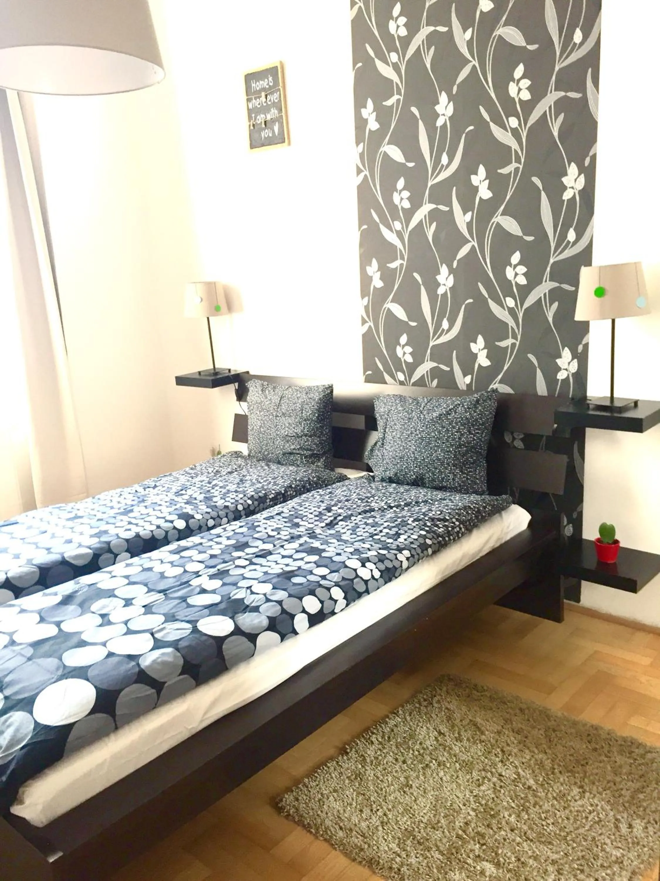 Bedroom, Bed in Gozsdu Apartment