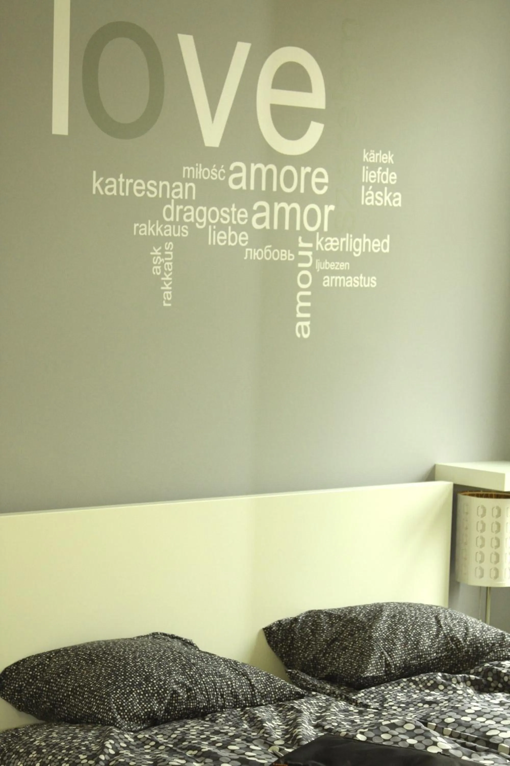 Bedroom, Bed in Gozsdu Apartment