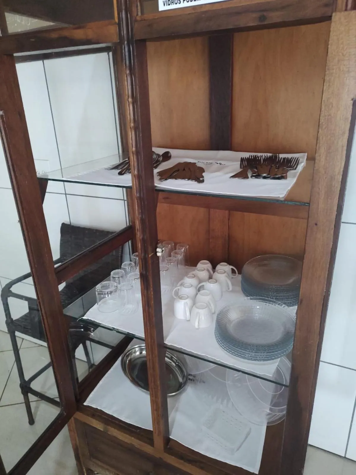 kitchen in Pousada Recanto da Morada