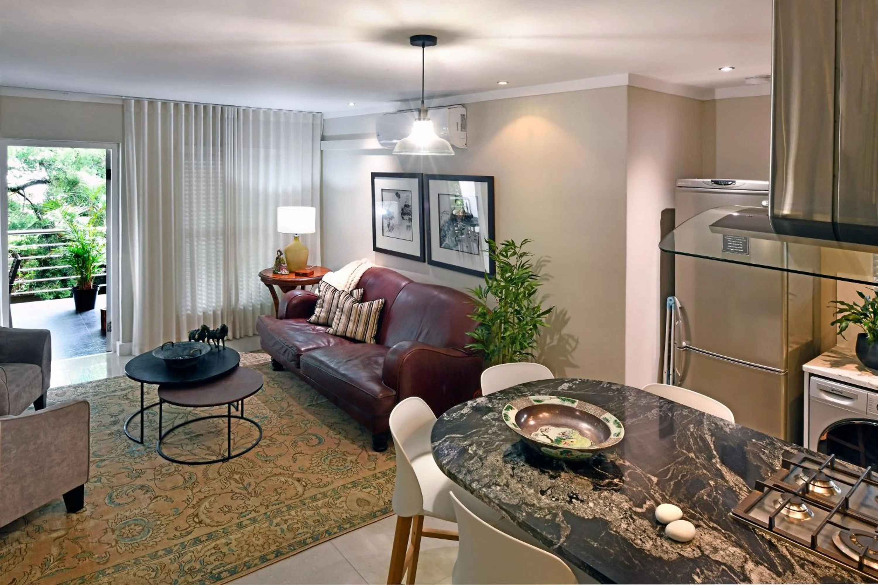 Seating area in Le Petit Bijou