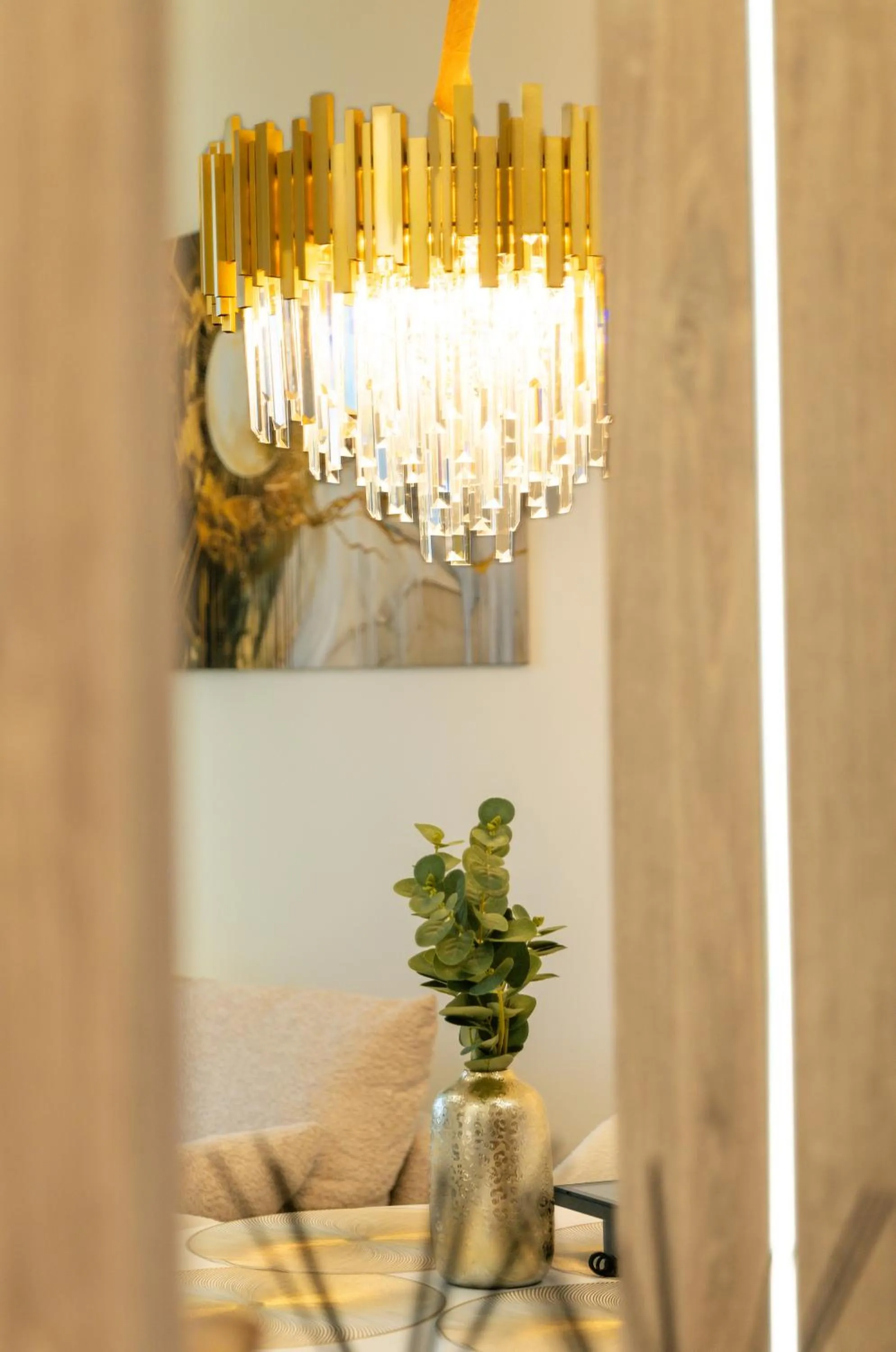 Decorative detail in Aparthotel Nemunas