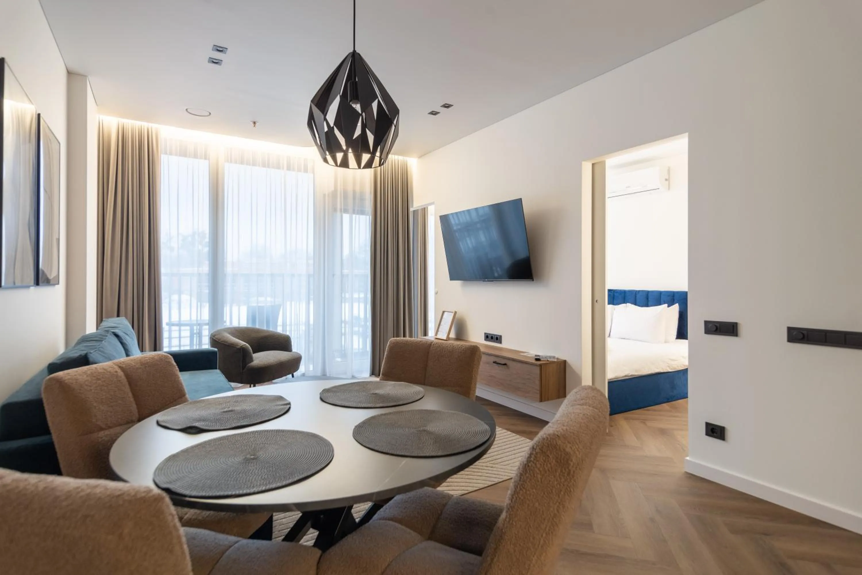 Photo of the whole room in Aparthotel Nemunas