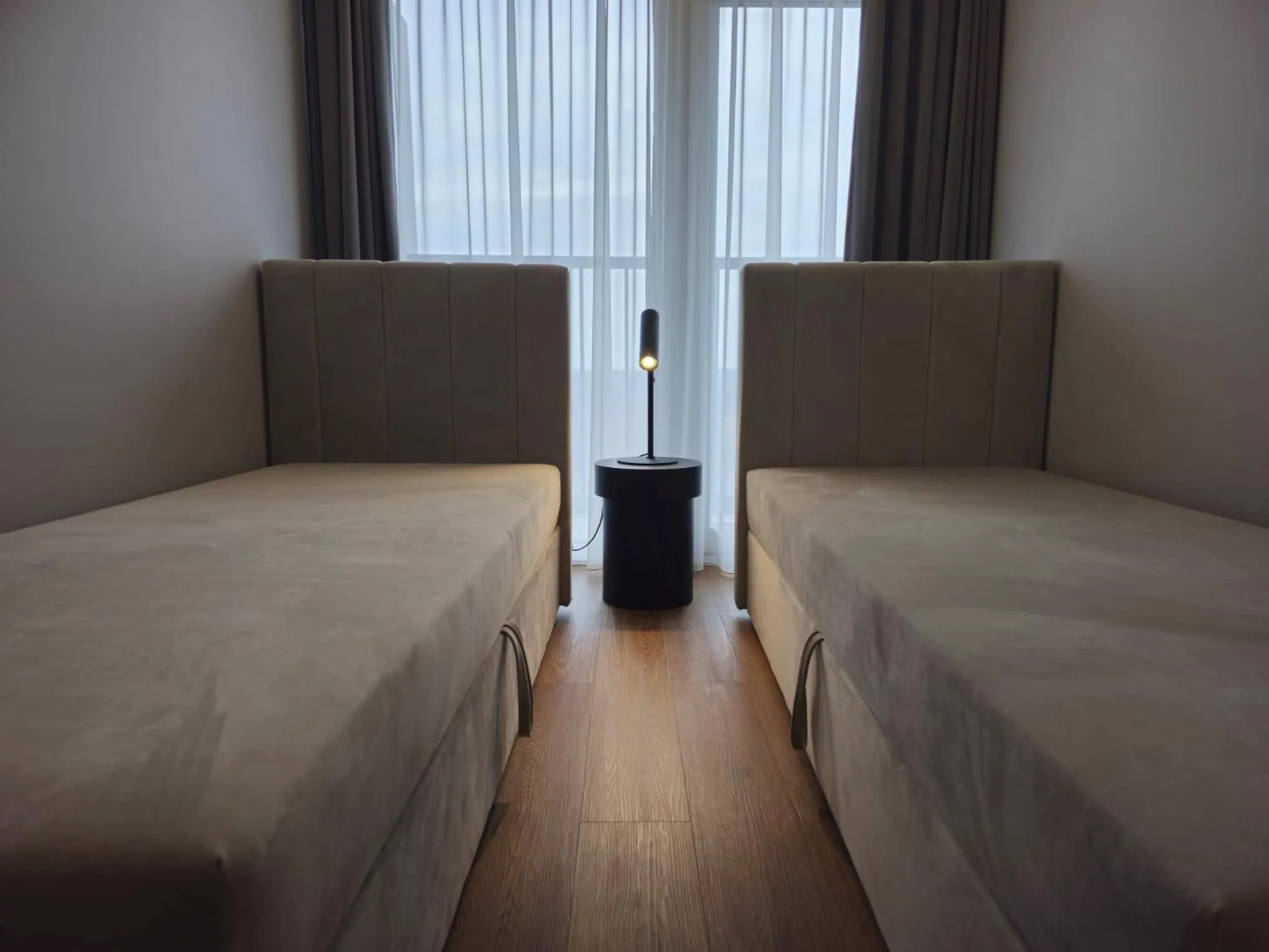 Bedroom, Bed in Aparthotel Nemunas