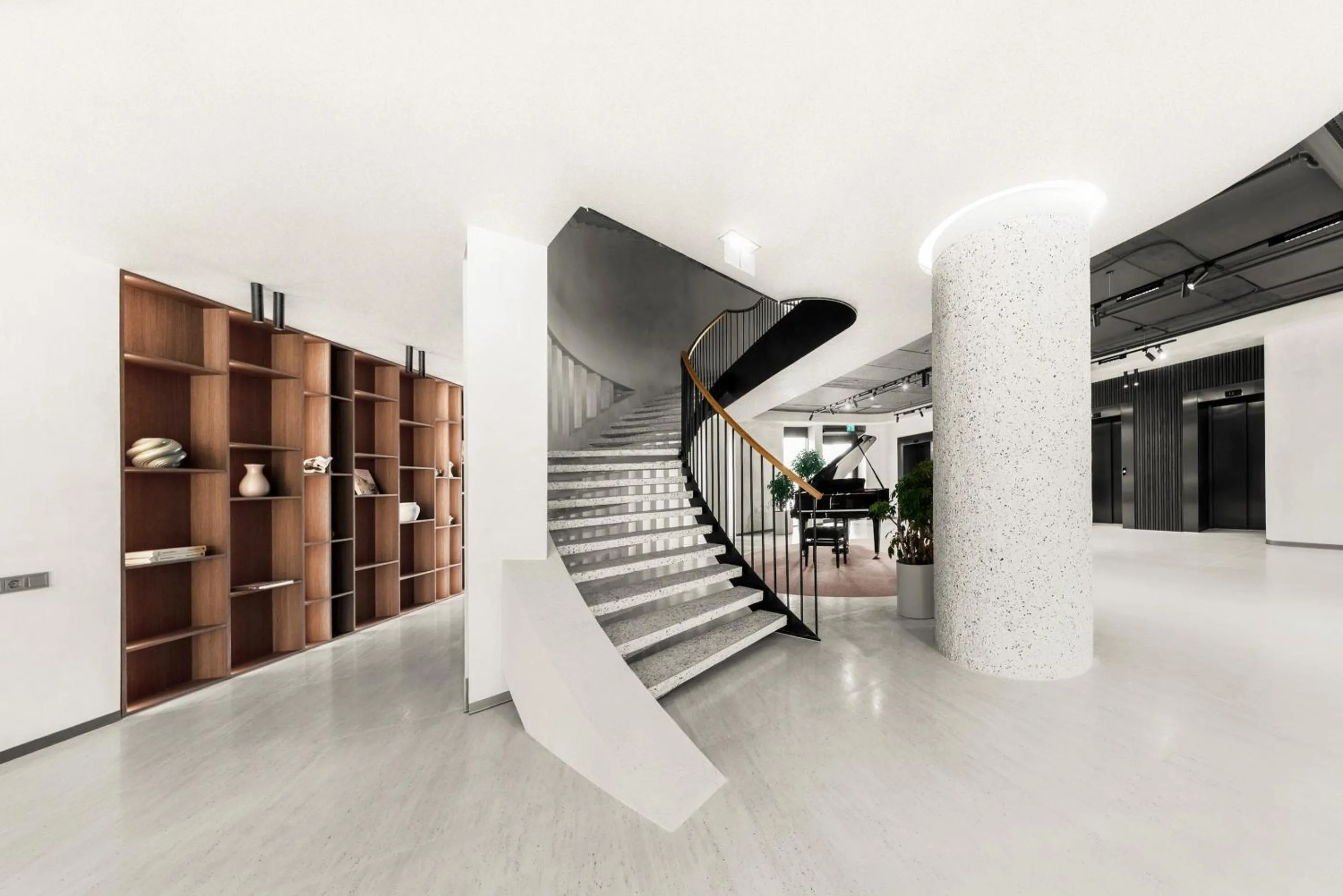 Library in Aparthotel Nemunas