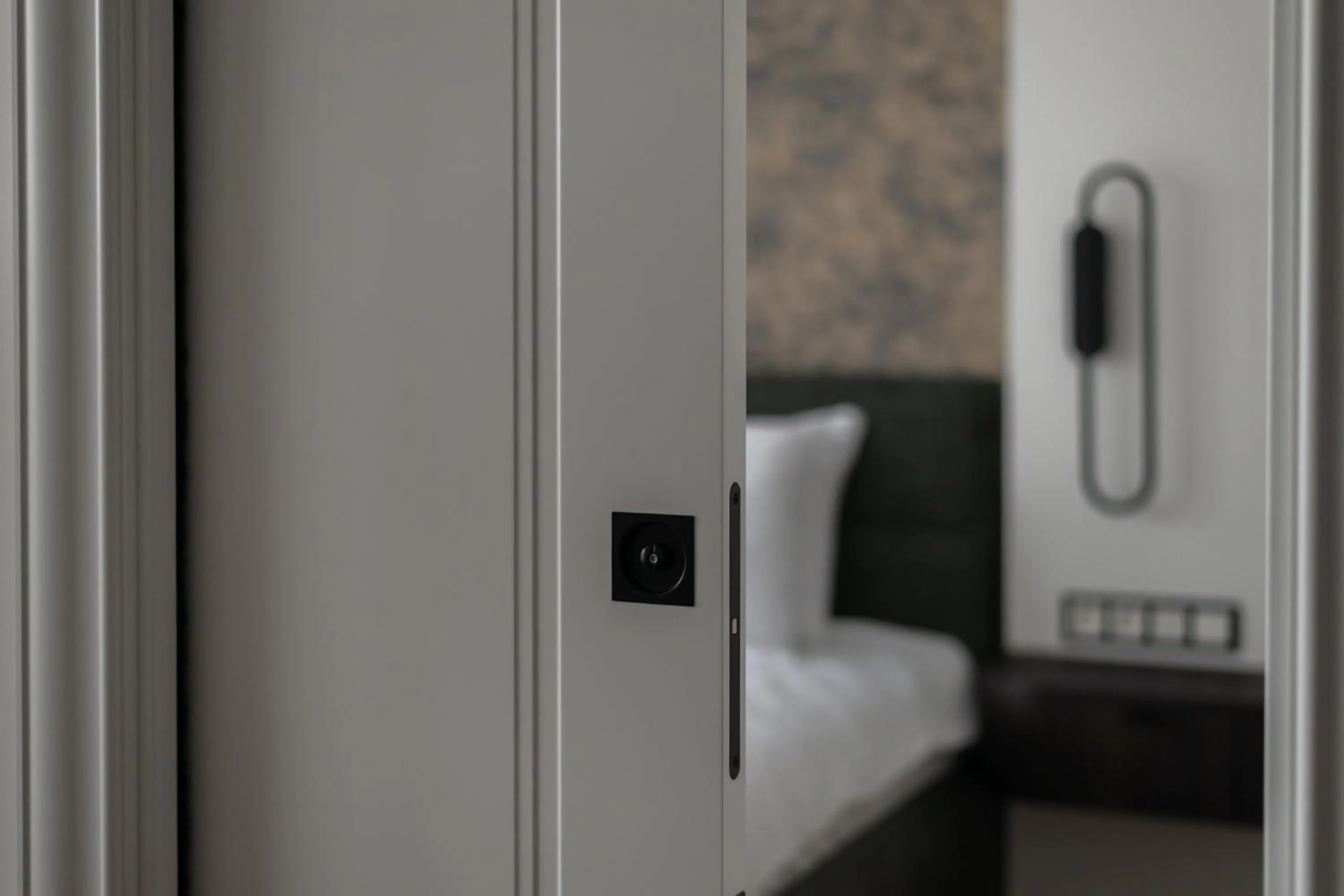 Bedroom, Bed in Aparthotel Nemunas