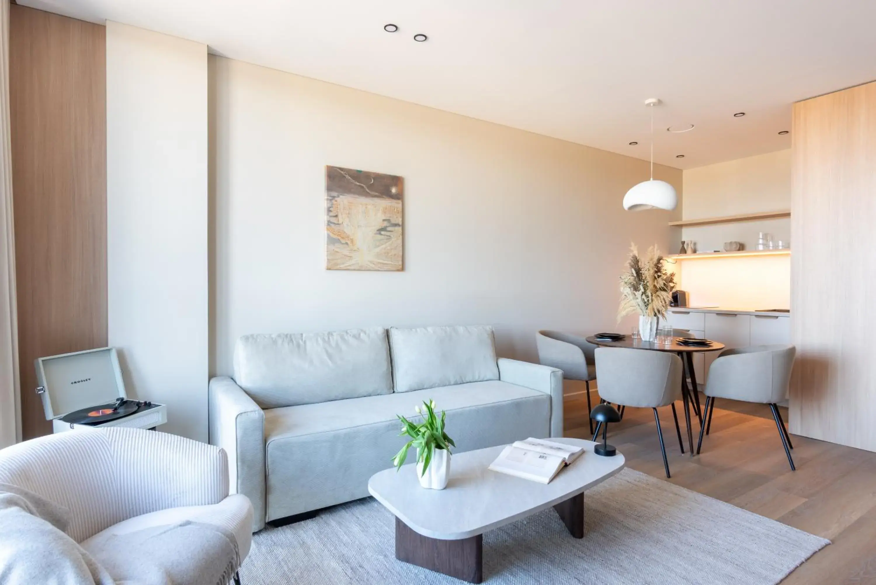 One-Bedroom Apartment with Balcony - Sauna and hot Tub Access in Leisure Area in Aparthotel Nemunas One-Bedroom Apartment with Balcony - Sauna and hot Tub Access in Leisure Area in Aparthotel Nemunas