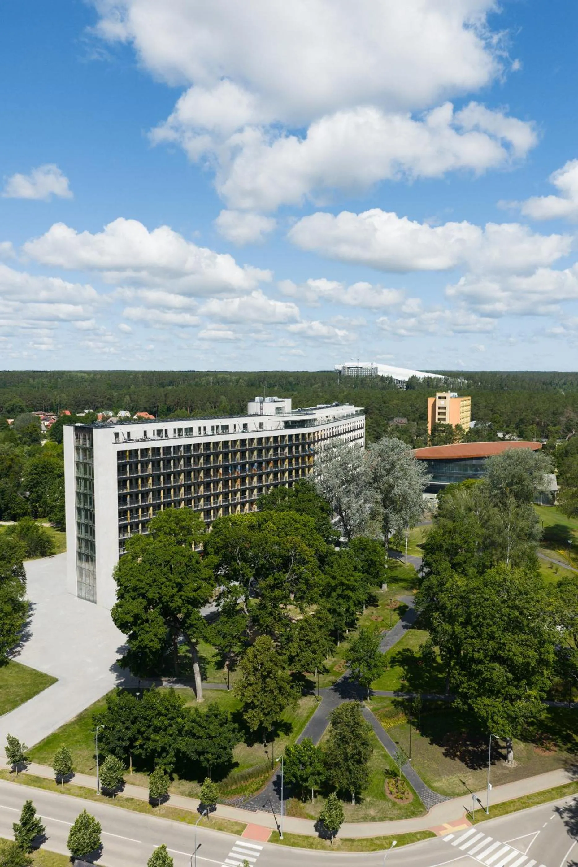 Property building in Aparthotel Nemunas