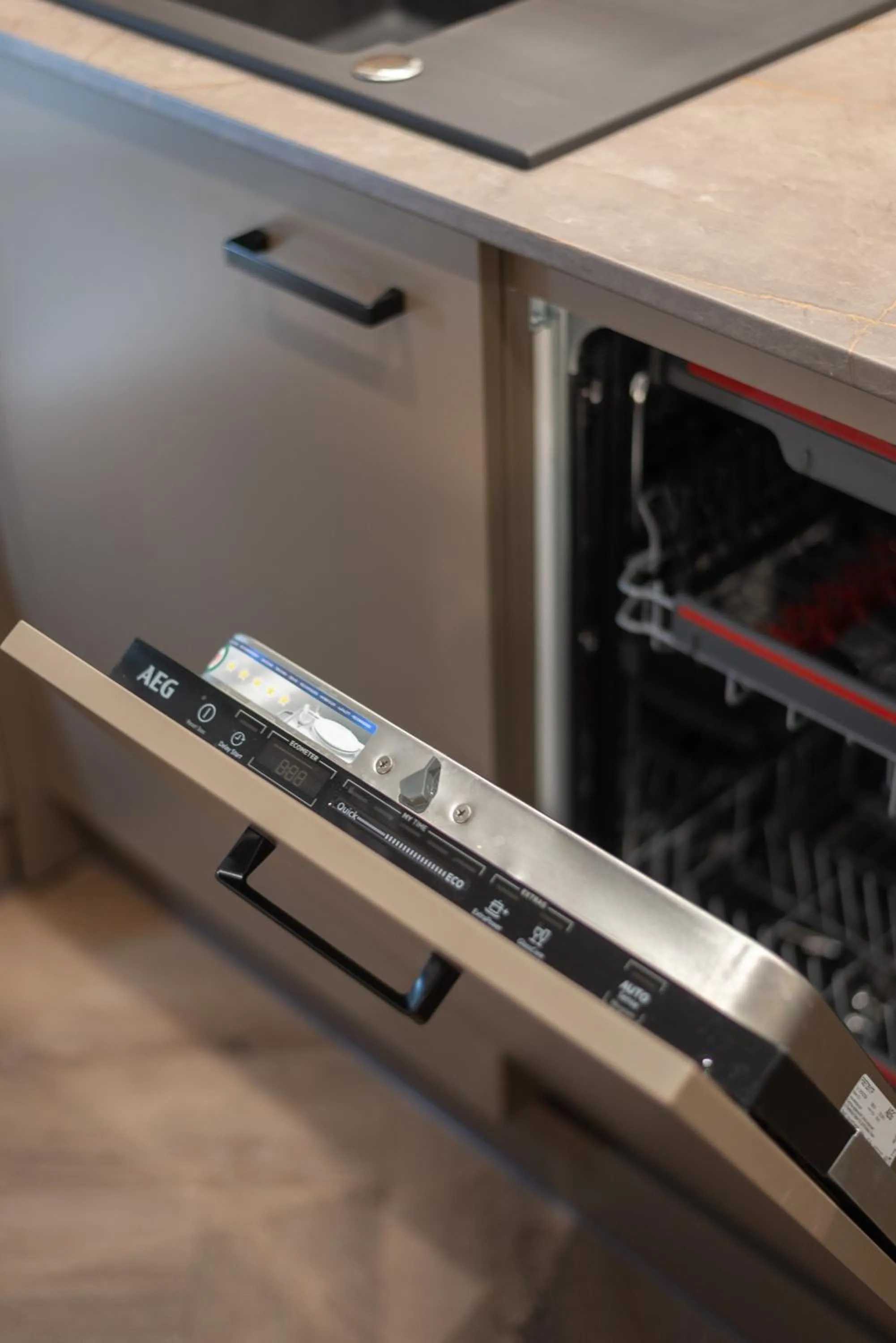 dishwasher in Aparthotel Nemunas