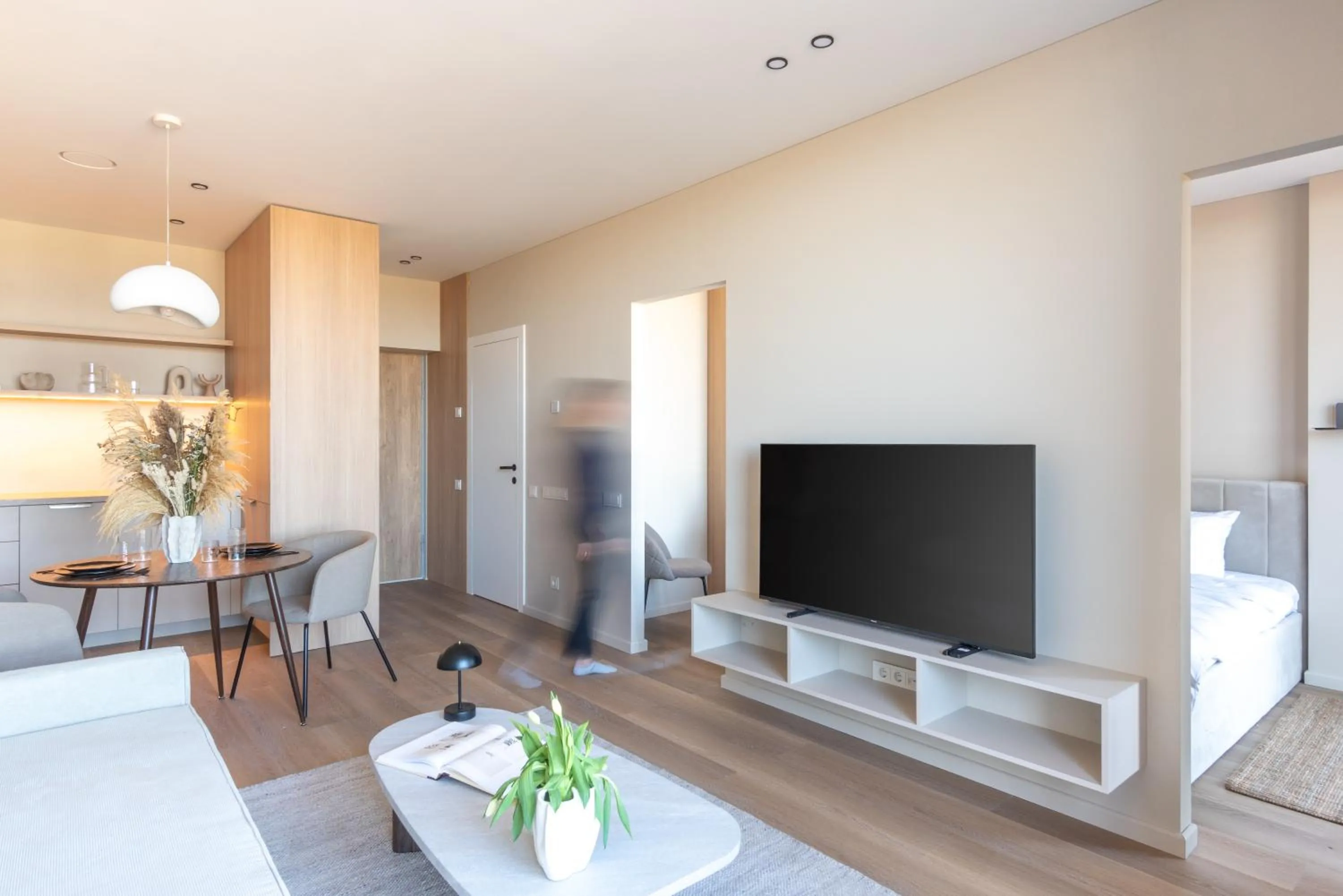 TV and multimedia in Aparthotel Nemunas
