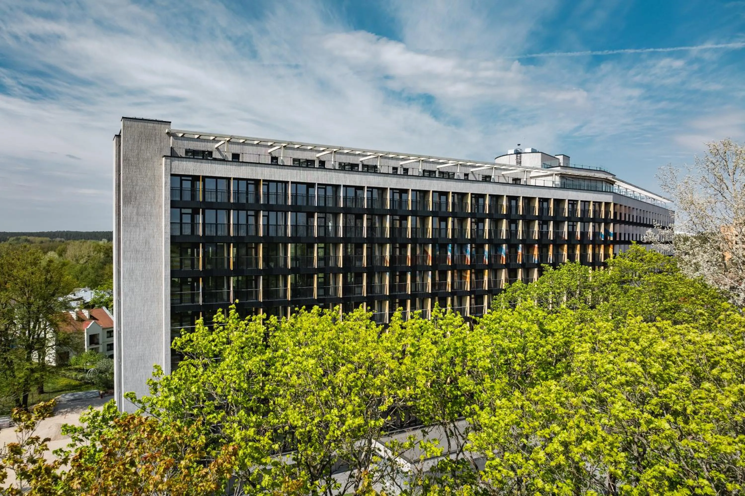 Property building in Aparthotel Nemunas
