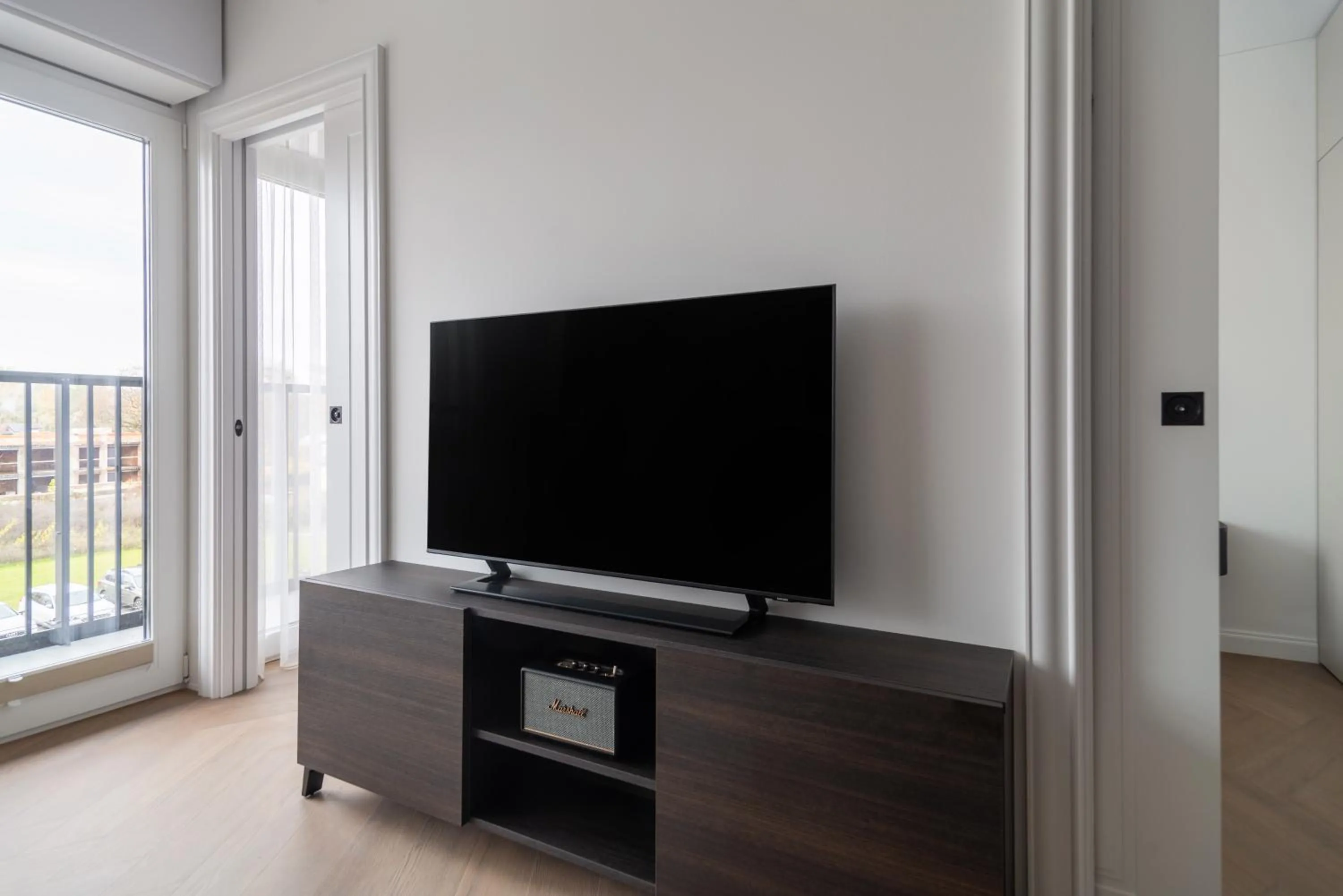 TV and multimedia in Aparthotel Nemunas