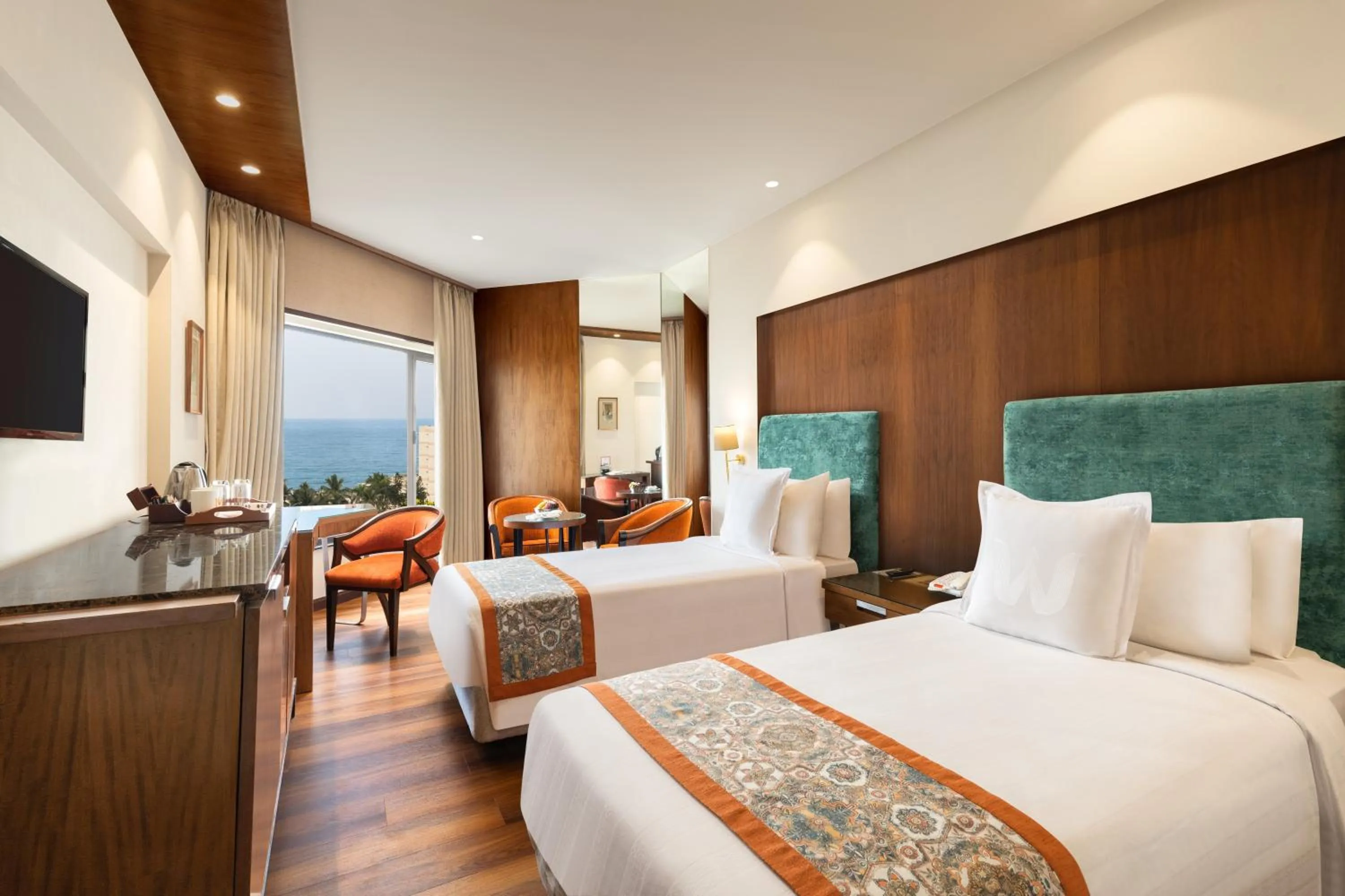 Bedroom, Bed in Welcomhotel by ITC Hotels, Devee Grand Bay, Visakhapatnam