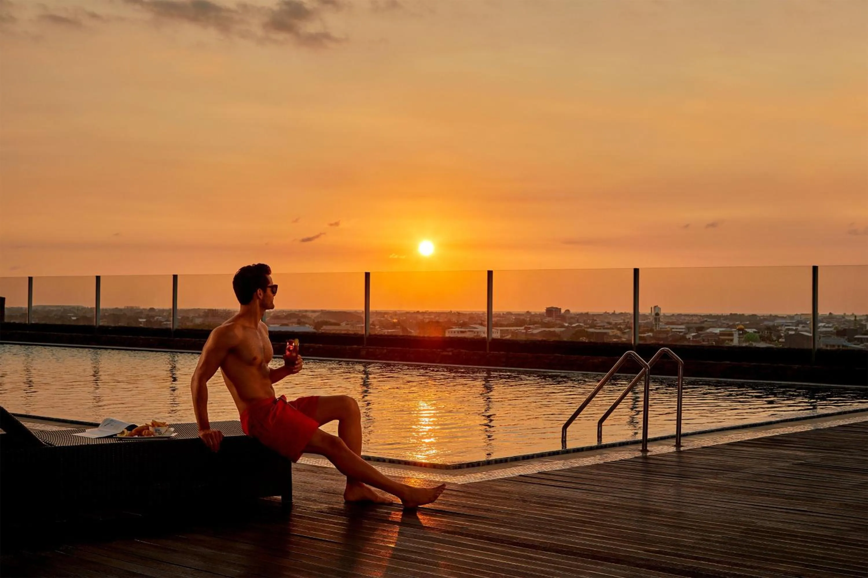 Swimming pool in Four Points by Sheraton Makassar
