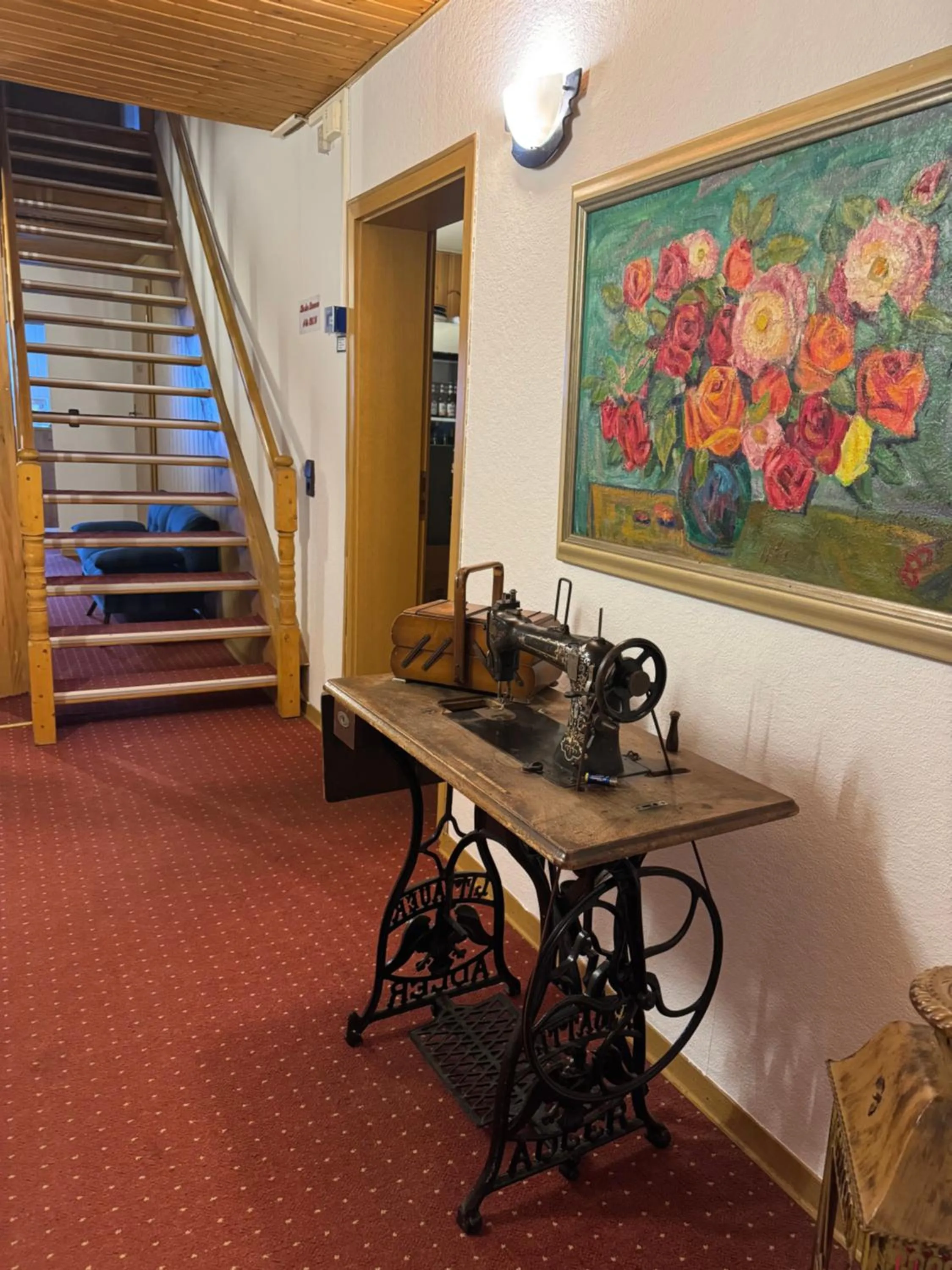 View (from property/room) in Hotel-Restaurant Christine