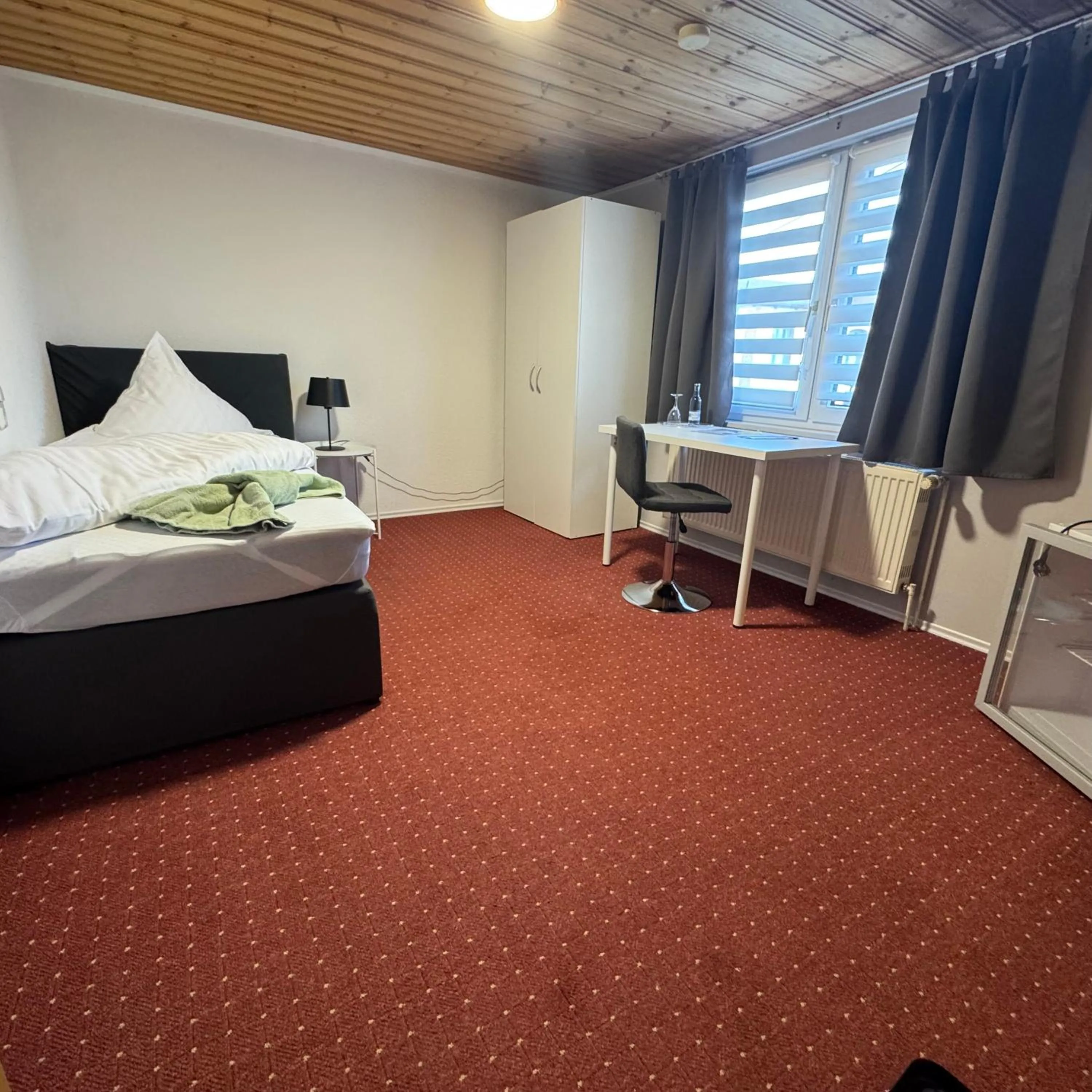 Photo of the whole room, Bed in Hotel-Restaurant Christine