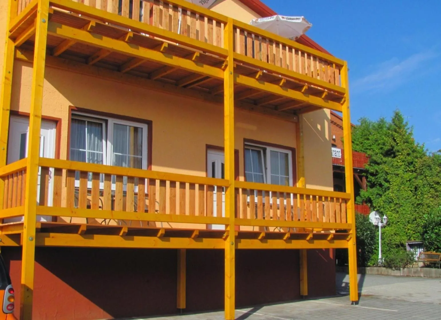 Property building in Hotel-Restaurant Christine