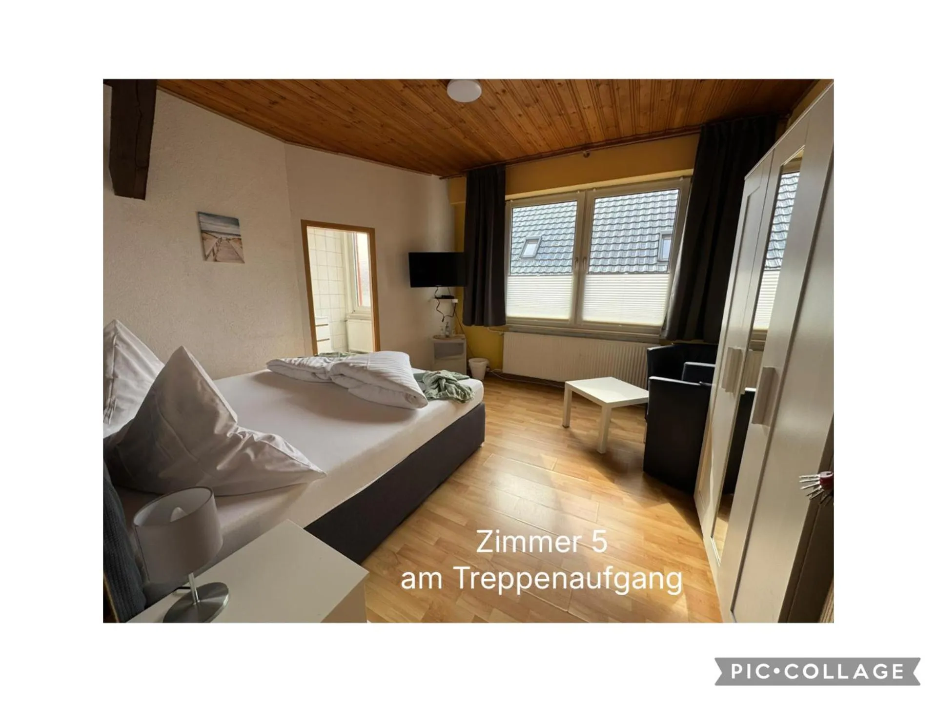 Photo of the whole room, Bed in Hotel-Restaurant Christine