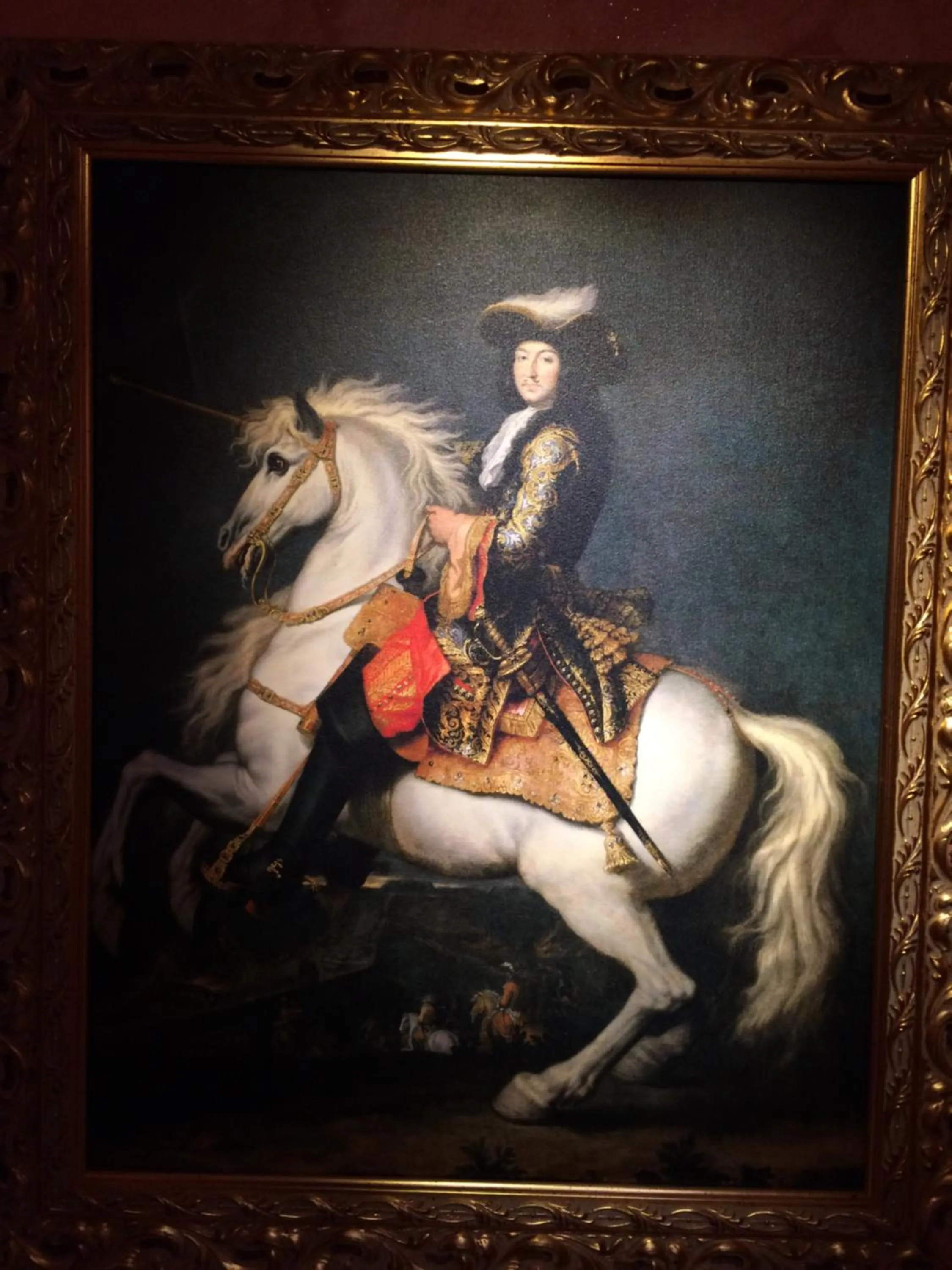 Decorative detail in Pope's Suites