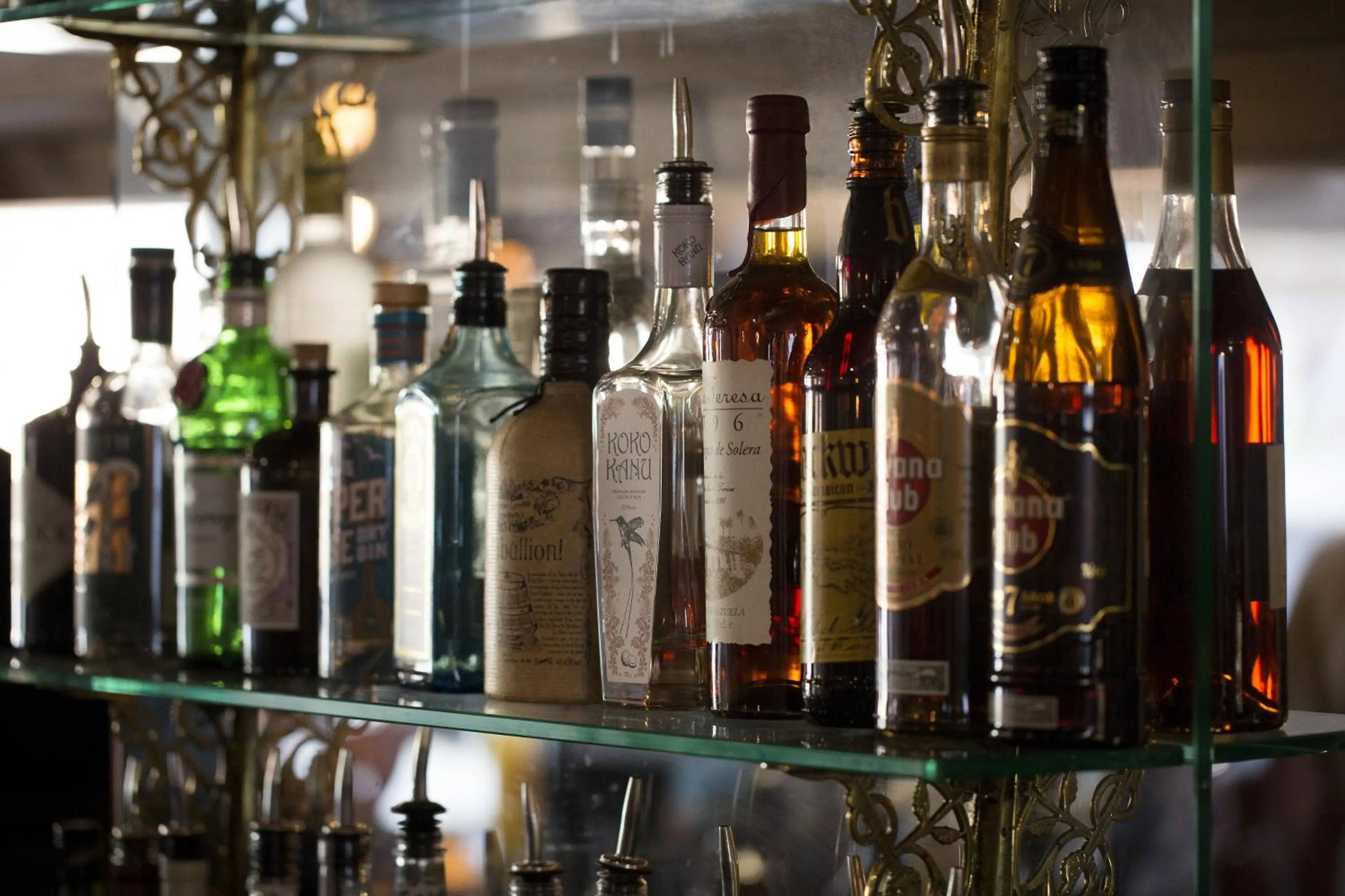 Alcoholic drinks in The Duke William