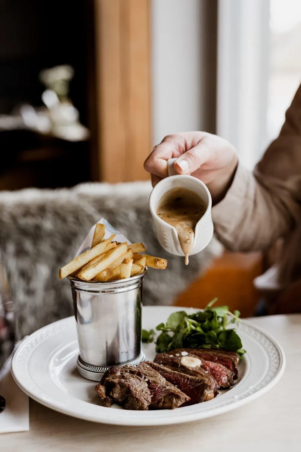 Food and drinks in The Duke William