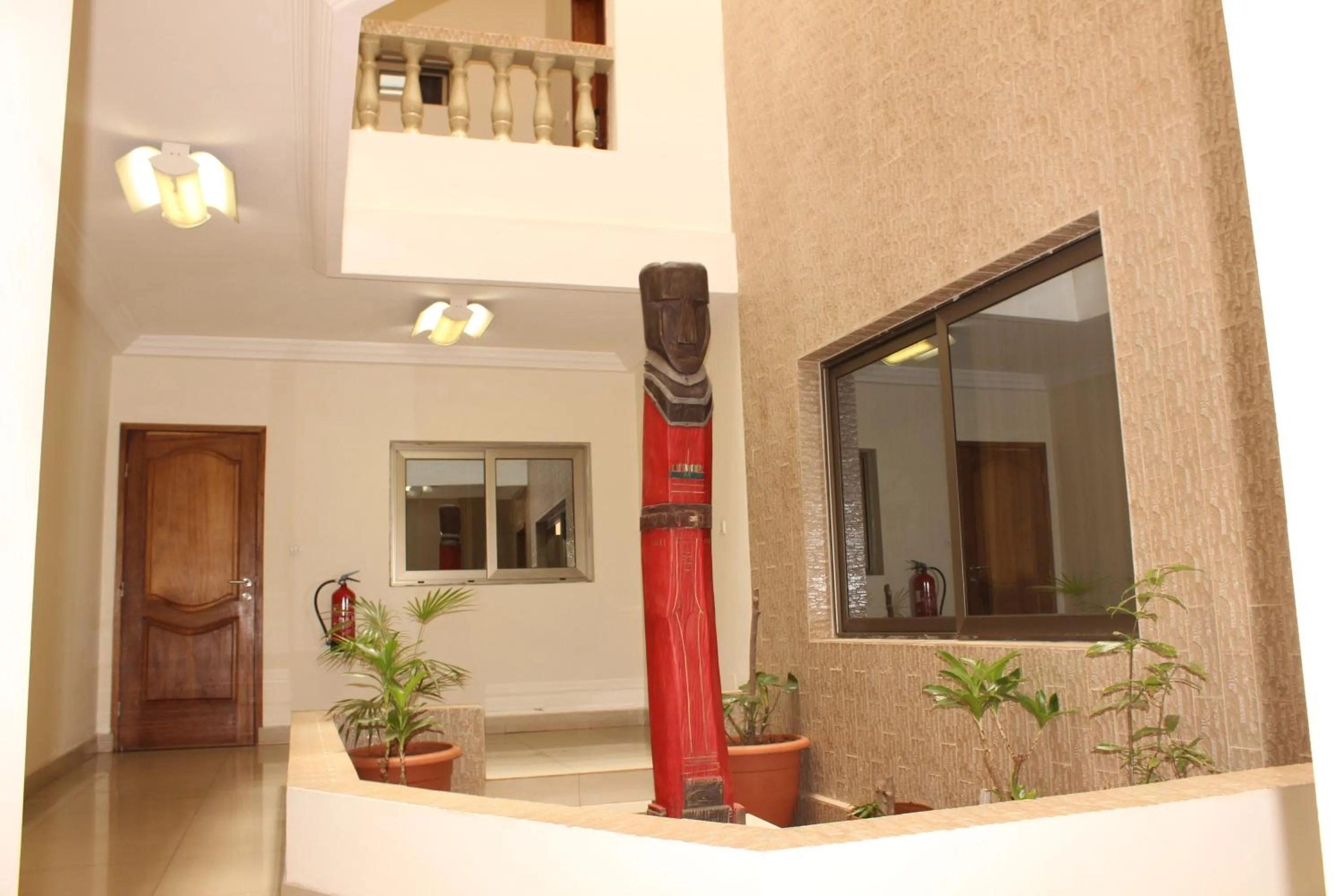 Decorative detail in Hotel Residence Flamani