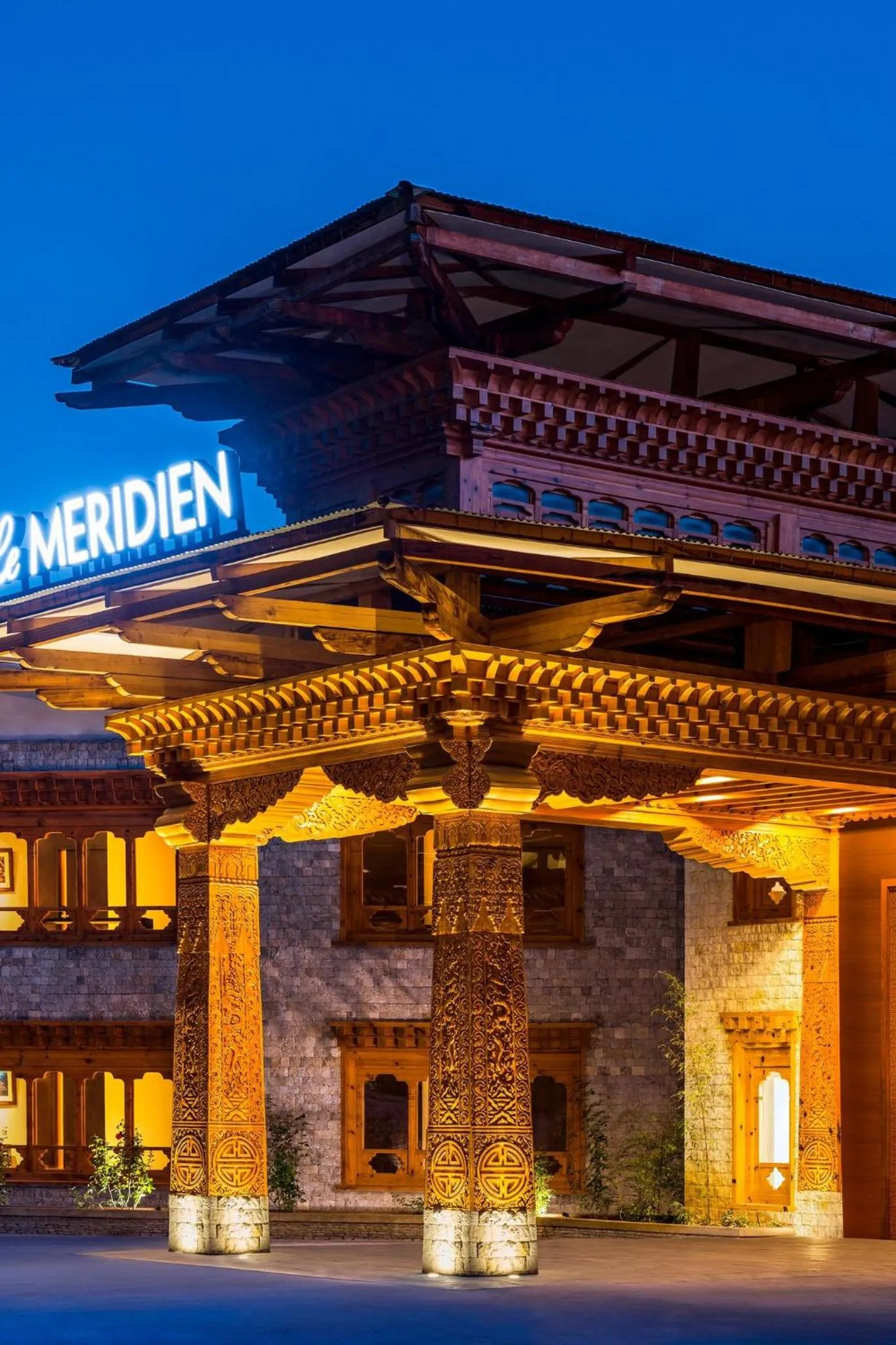 View (from property/room) in Le Meridien Paro Riverfront