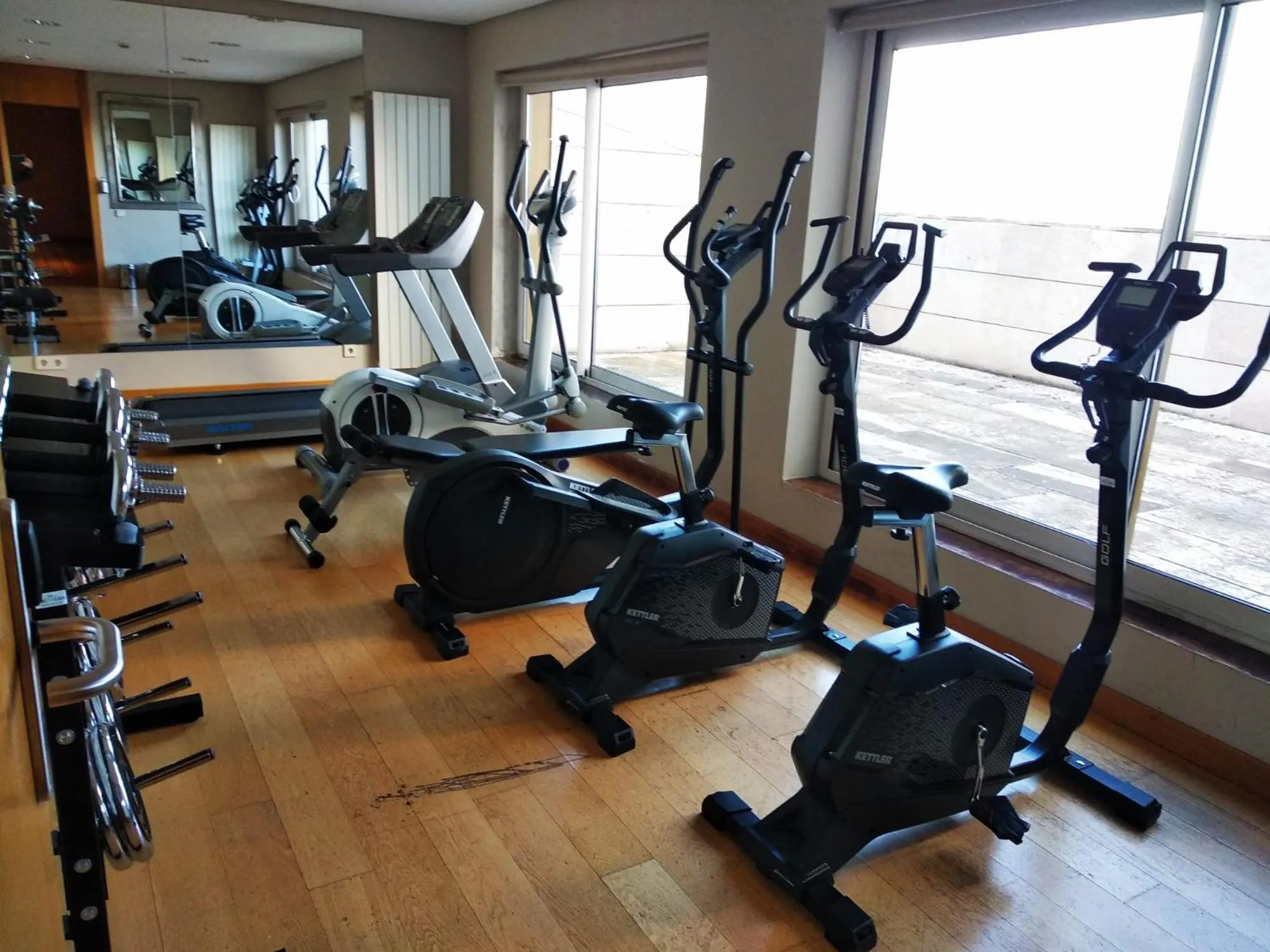 Fitness centre/facilities in Parador de Salamanca