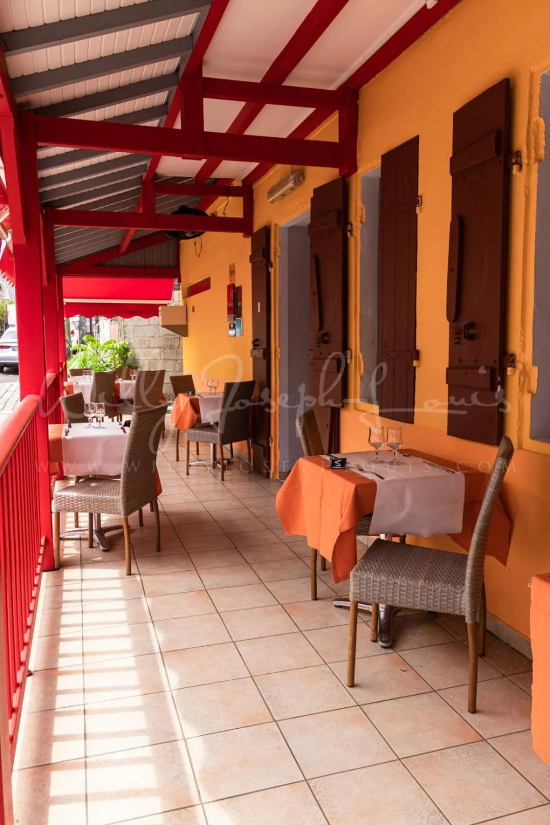 Balcony/Terrace in Tante Arlette