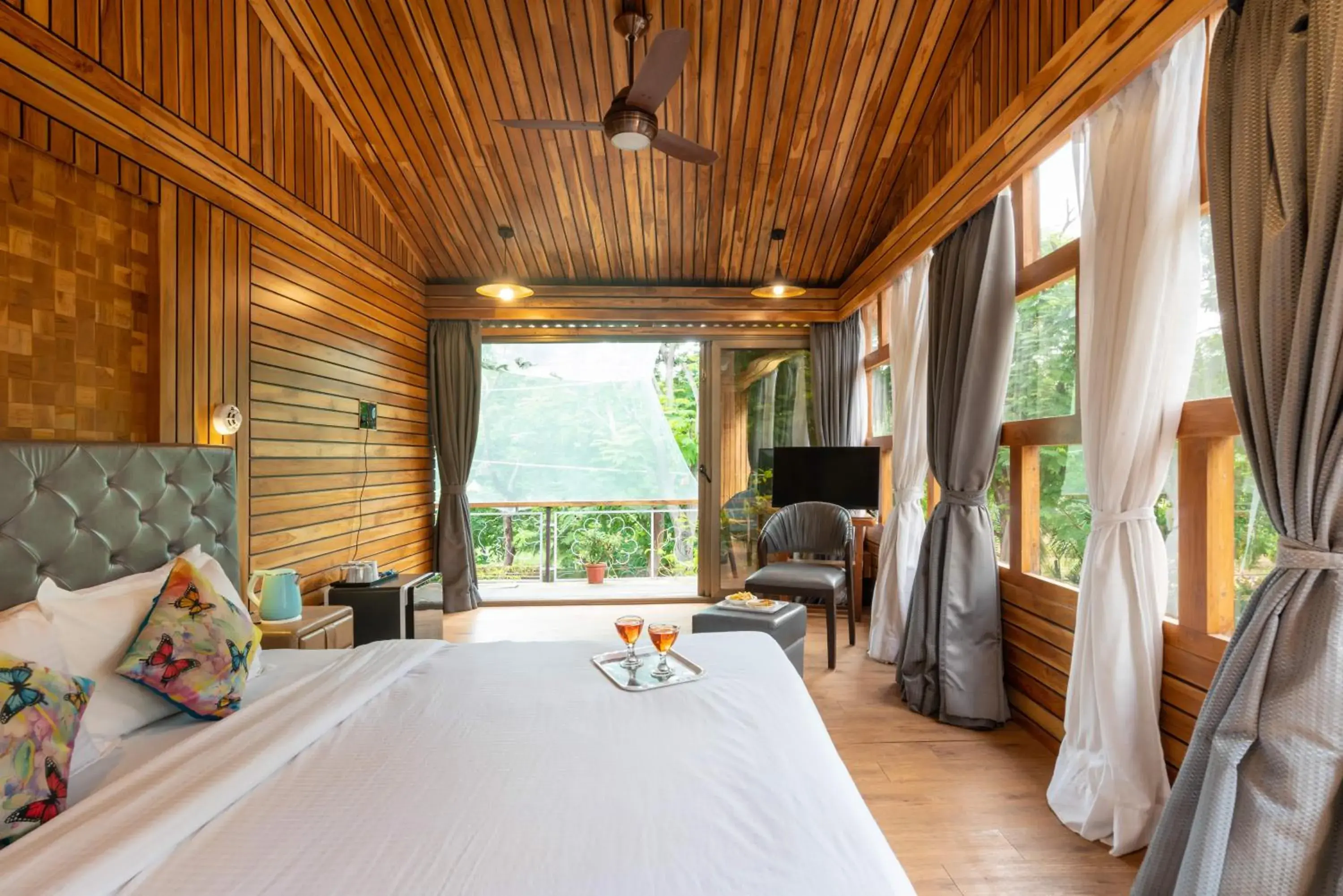 Deluxe Double Room in Visamo Nalsarovar Resort, Ahmedabad Deluxe Double Room in Visamo Nalsarovar Resort, Ahmedabad