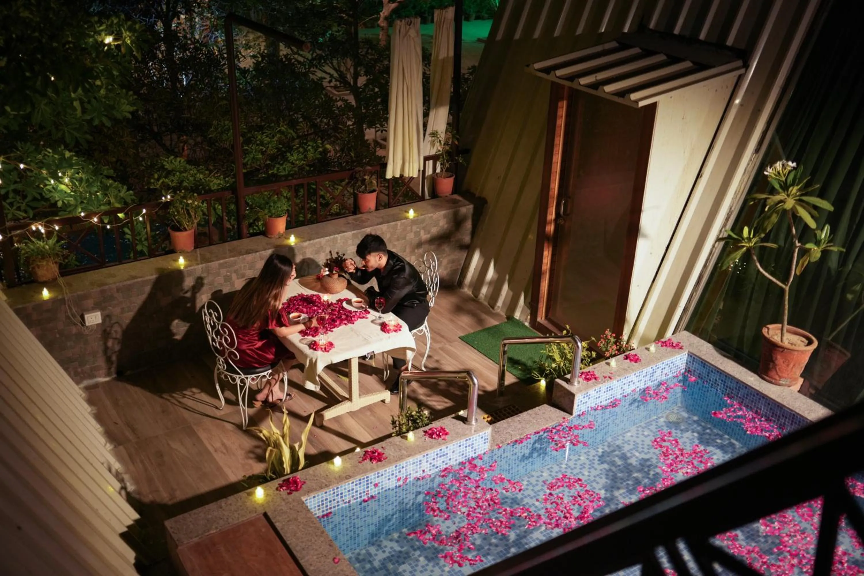 Patio in Visamo Nalsarovar Resort, Ahmedabad