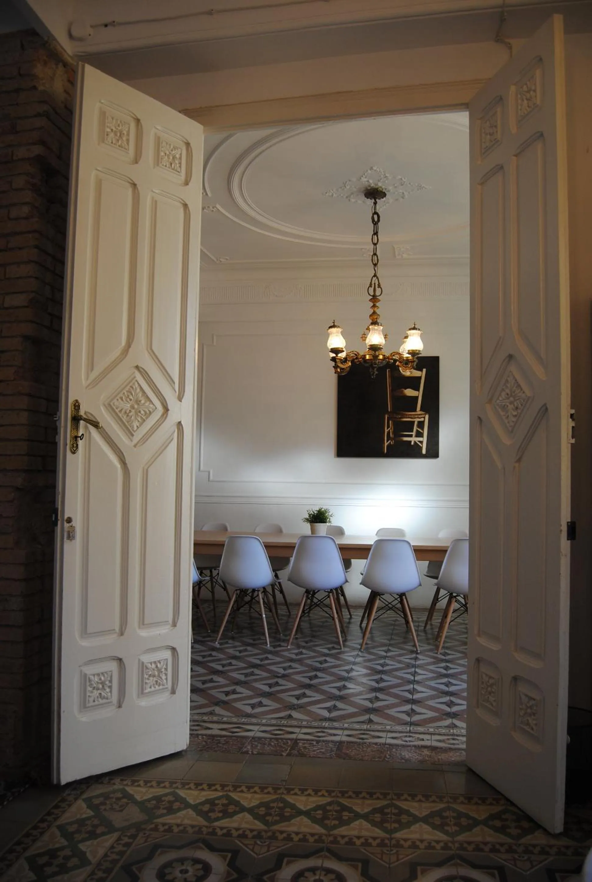 Communal lounge/ TV room in Cal Comabella