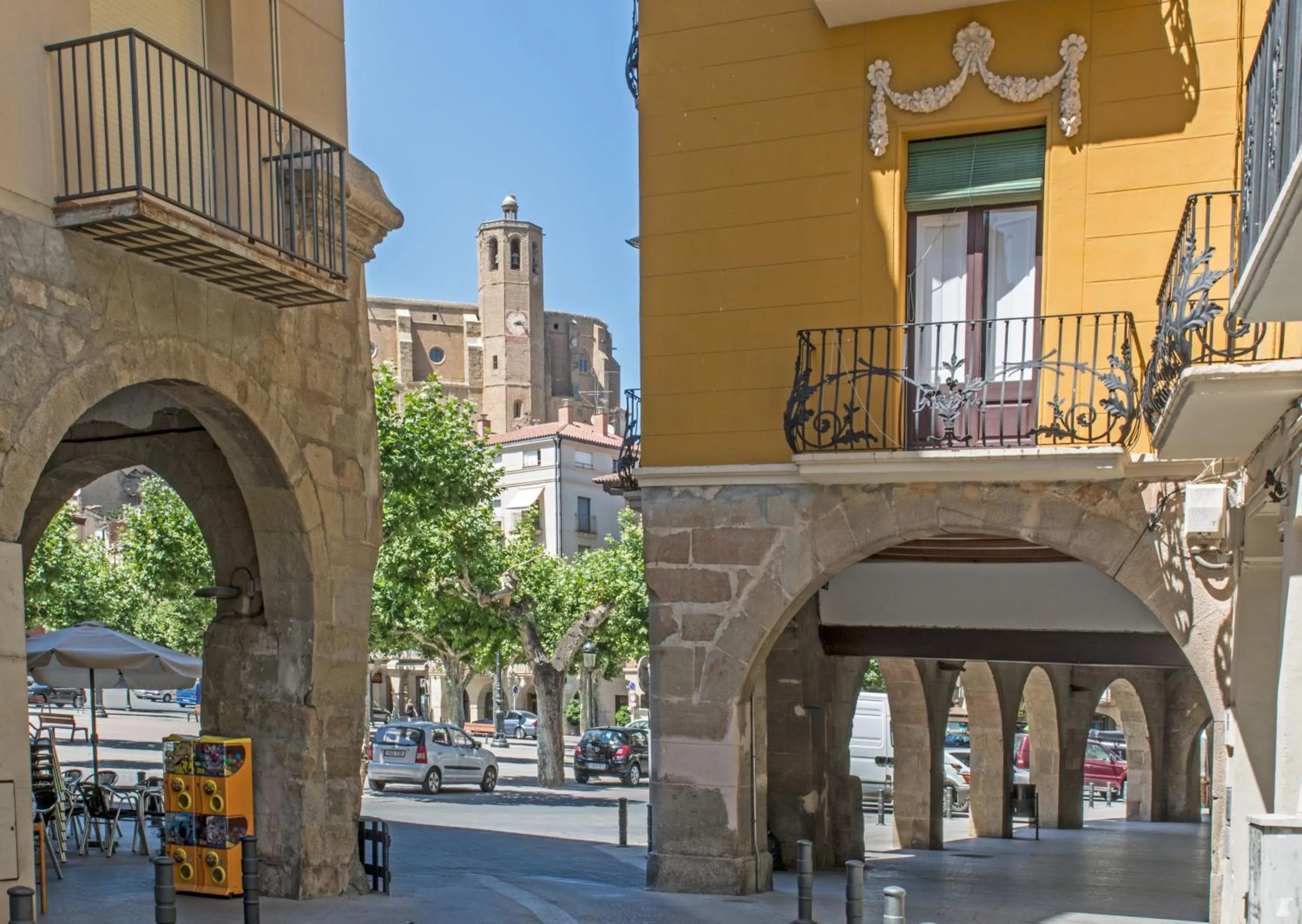 Facade/entrance in Cal Comabella
