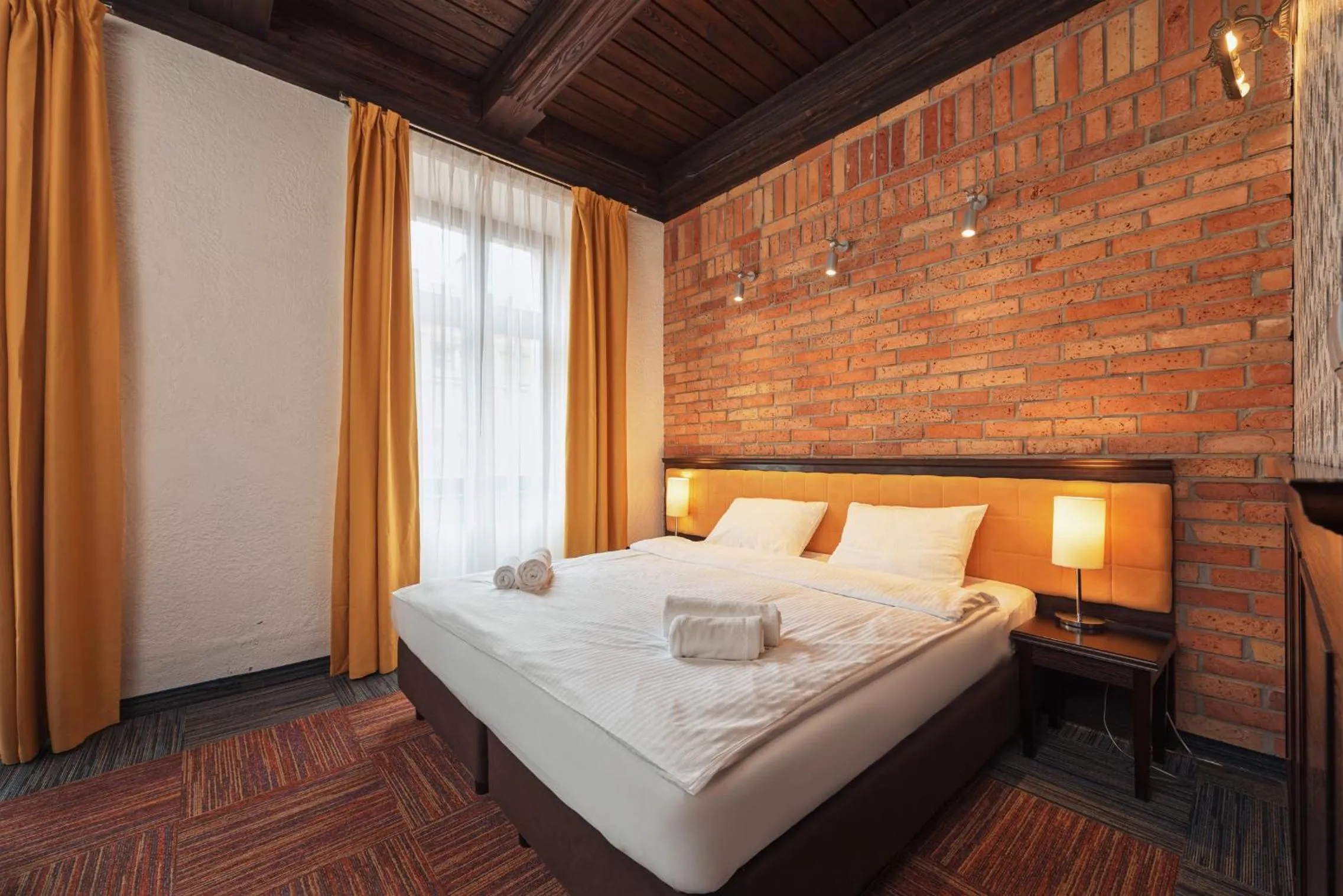 Bedroom, Bed in Palazzo Rosso Old Town